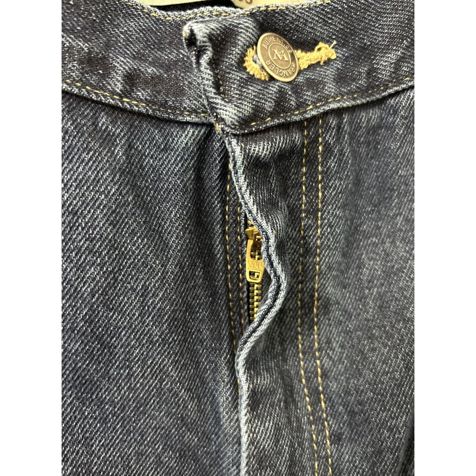 Wrangler Wrangler Authentics Jeans Mens 42x30 Blue Straight Leg Denim YKK 5 Pockets Size US 42 / EU 58 - 5 Thumbnail