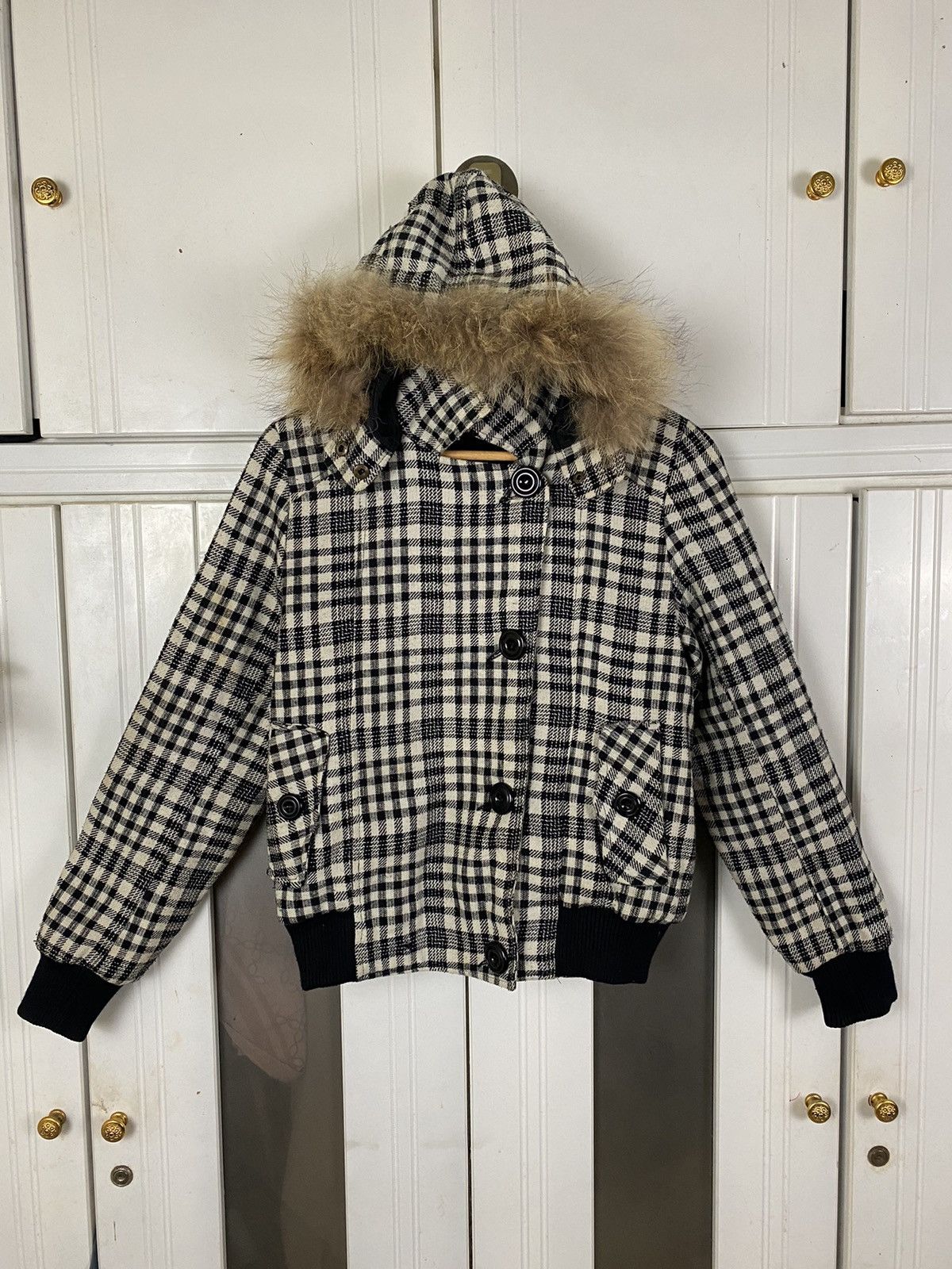 Japanese Brand Vintage Mink Fur Hood Jacket Africa Taro Size US M / EU 48-50 / 2 - 1 Thumbnail