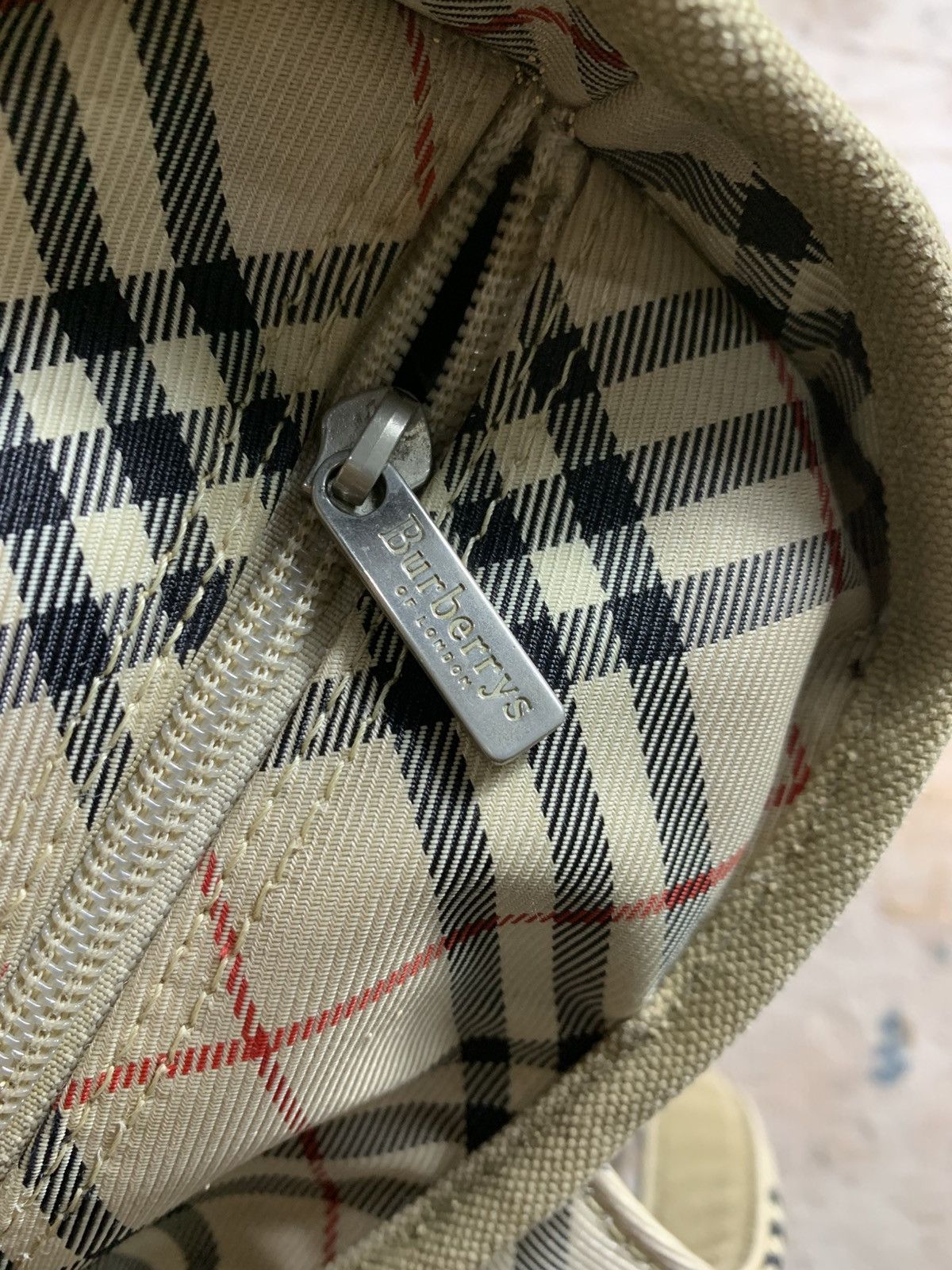 Burberry Vintage Burberrys kanvas tote Bag Size ONE SIZE - 7 Thumbnail