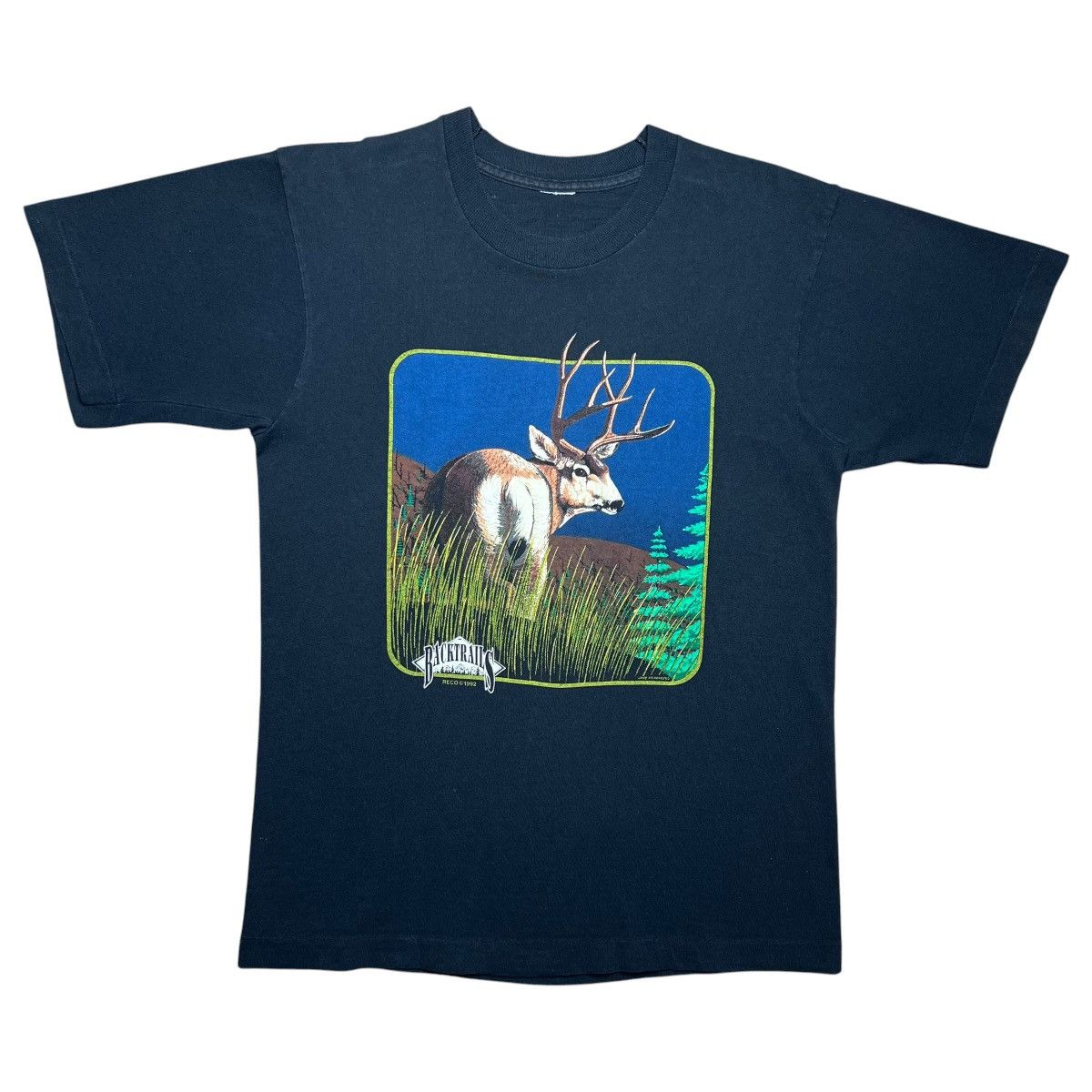 Other Vintage 1992 Buck Deer Back Trails Nature Graphic T-Shirt Size US M / EU 48-50 / 2 - 1 Thumbnail