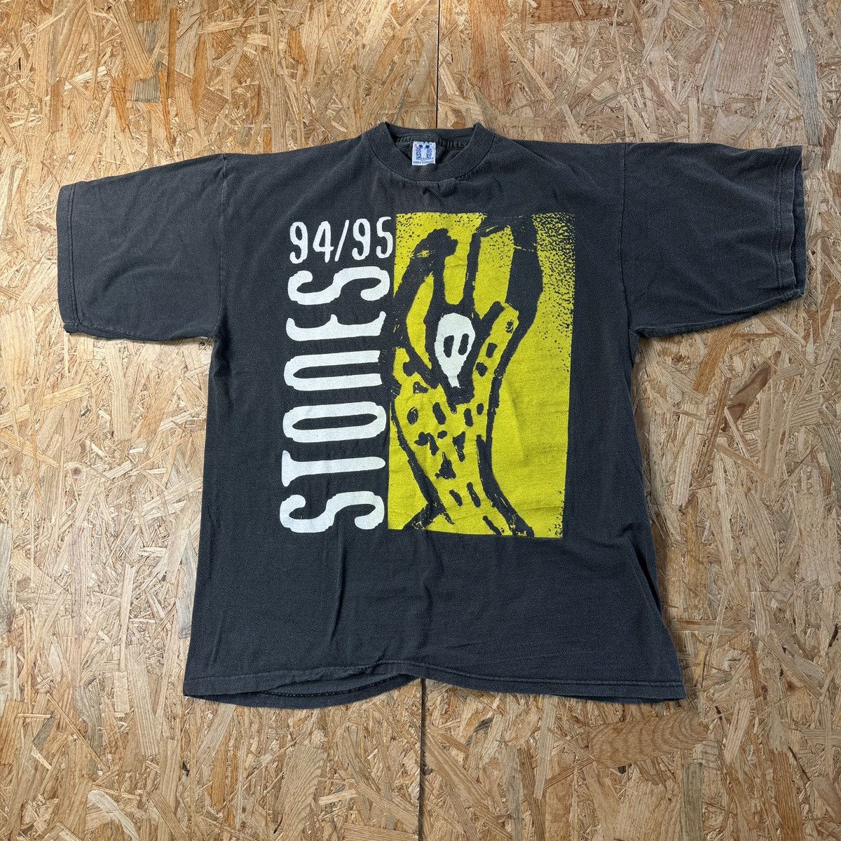 Vintage Rolling Stones 94/95 sierra standard promo tee tour shirt Size US XL / EU 56 / 4 - 8 Thumbnail