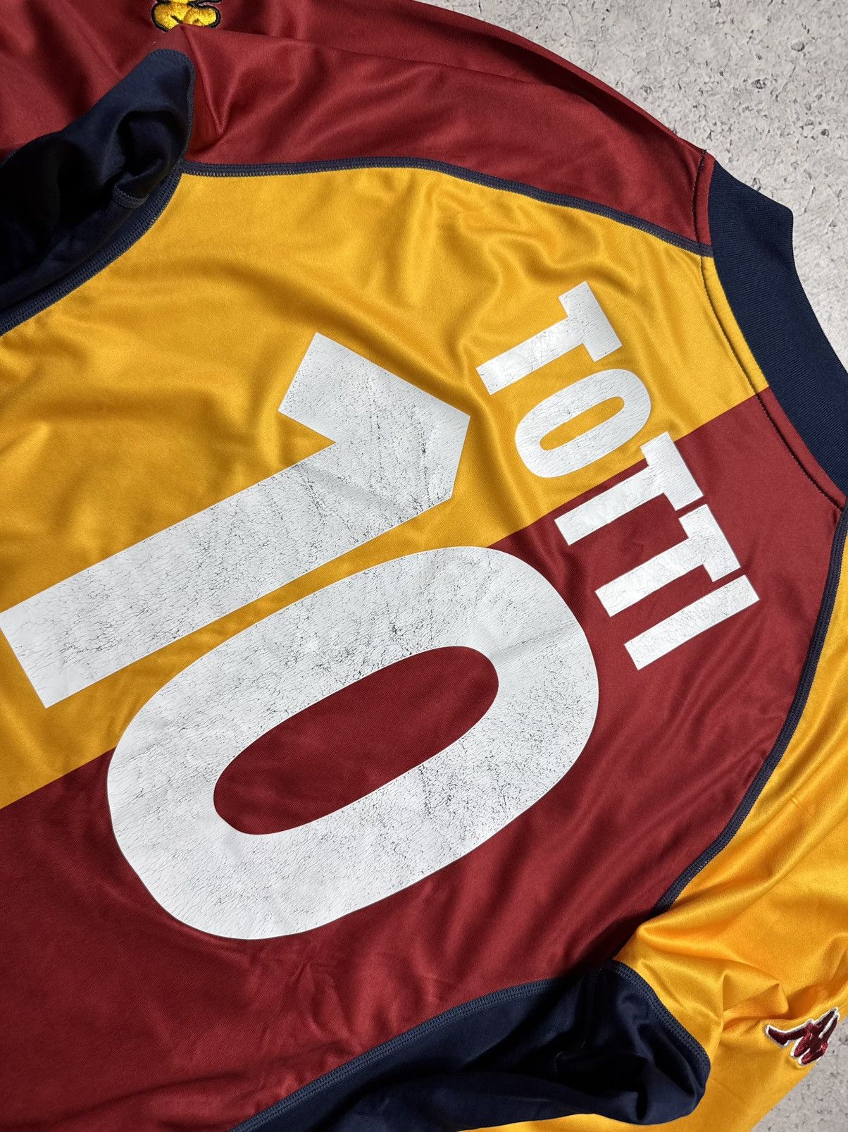 Kappa Kappa FC Roma 2001/2002 Totti #10 Vintage Jersey Long Sleeve Size US M / EU 48-50 / 2 - 12 Thumbnail