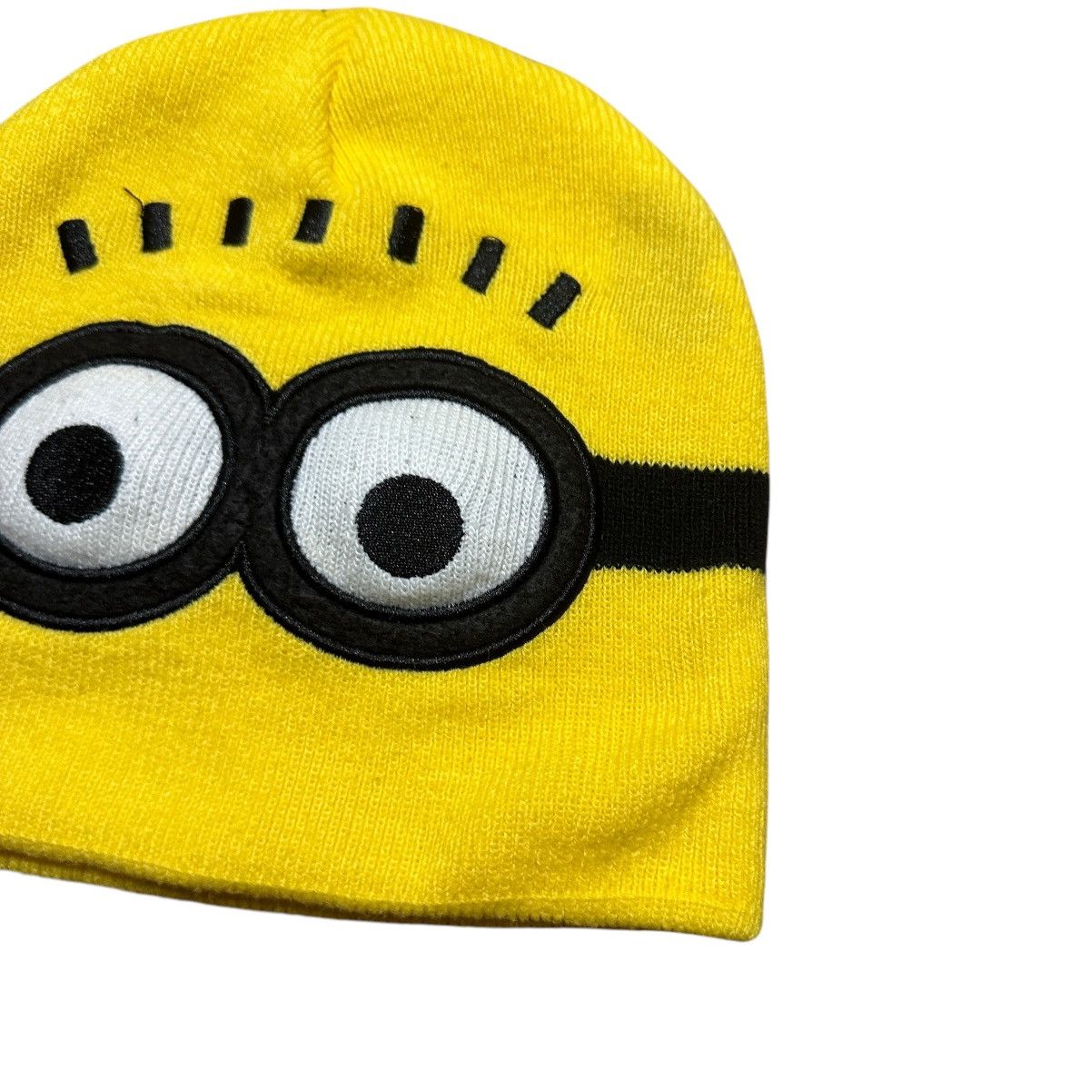 Other Mens Y2K Despicable Me Minions Yellow Beanie Hat Size ONE SIZE - 4 Thumbnail