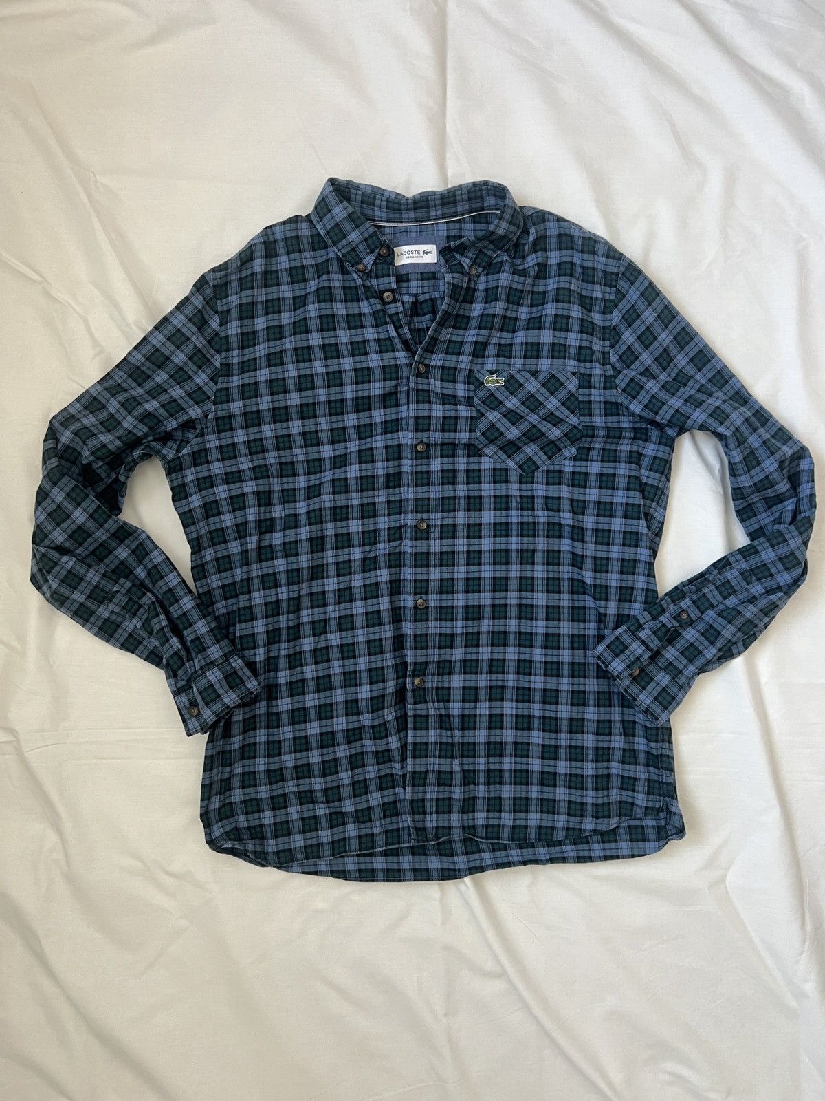 Lacoste Lacosta Shirt Vintage Size US L / EU 52-54 / 3 - 1 Thumbnail
