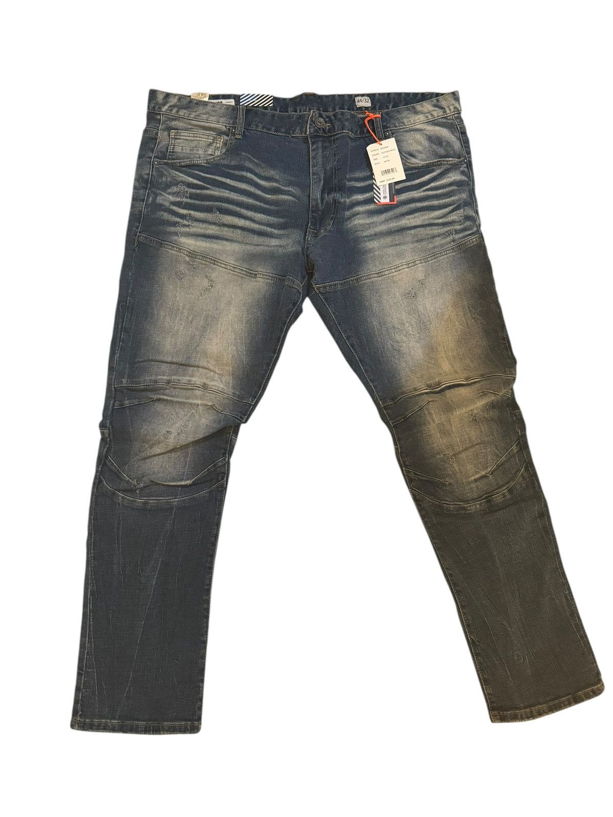 Smoke Rise Men Slim Fit Jeans Size US 44 / EU 60 - 2 Thumbnail