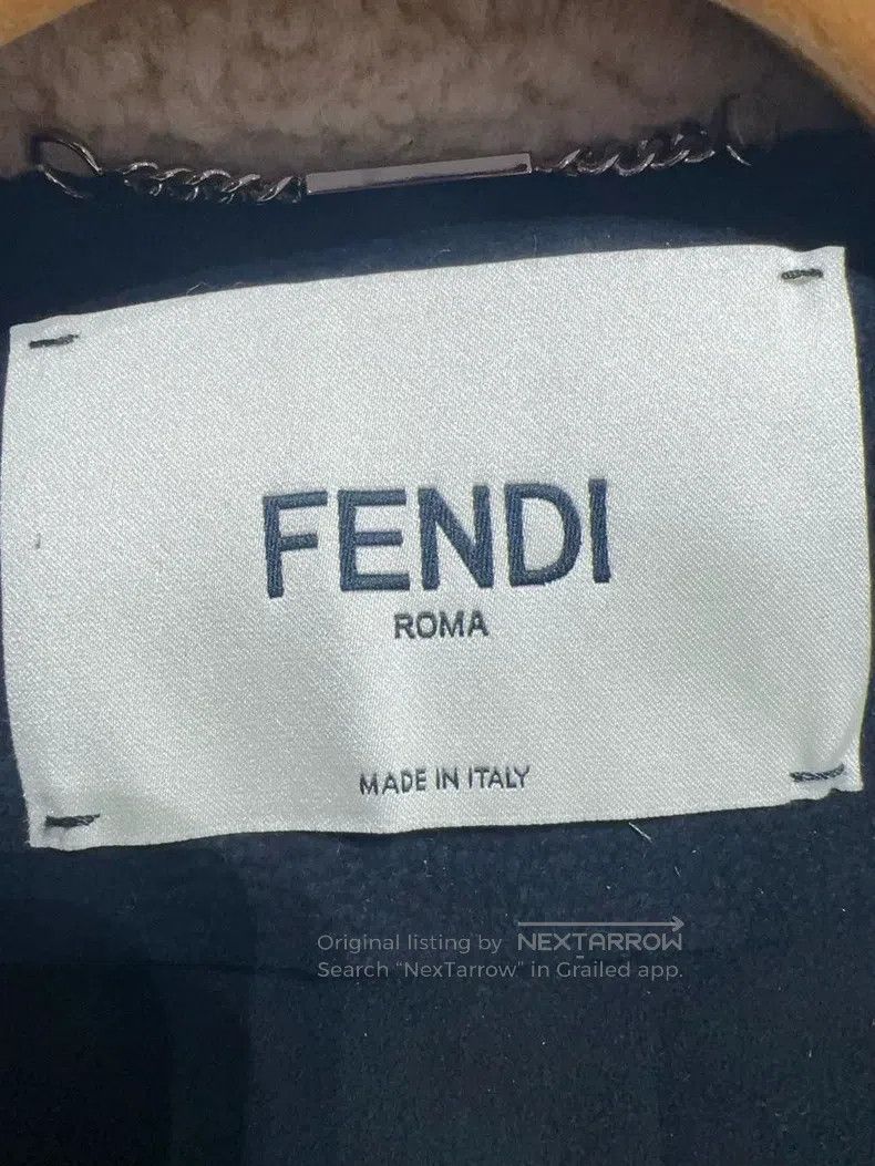 Fendi Fendi Little Devil Fur and Leather Combined Jacket Size XS / US 0-2 / IT 36-38 - 5 Thumbnail
