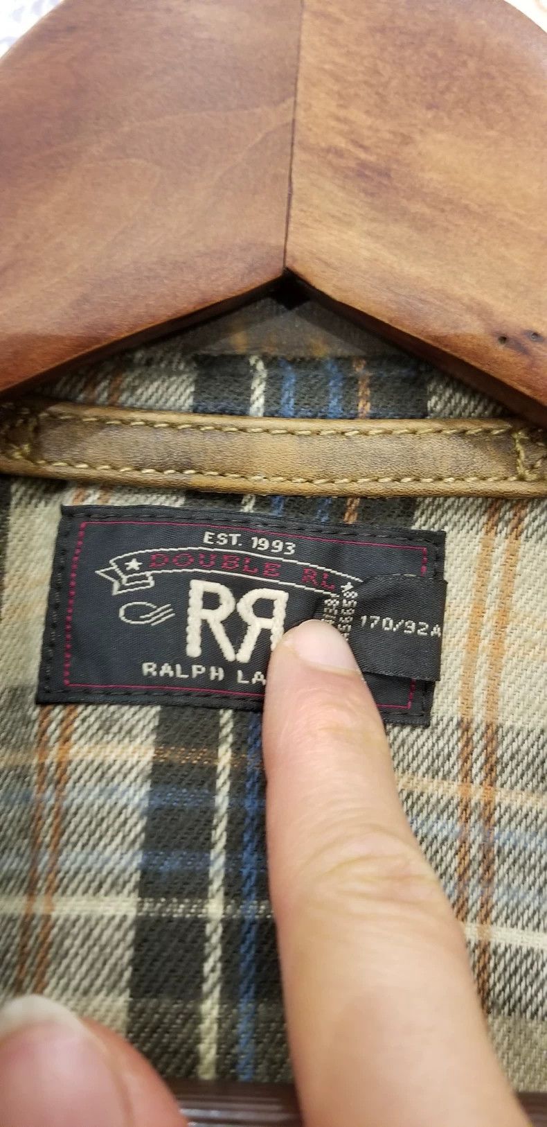 RRL Ralph Lauren RRL Ralph Lauren Newspaper boy's leather jacket, worn leat Size US S / EU 44-46 / 1 - 5 Thumbnail