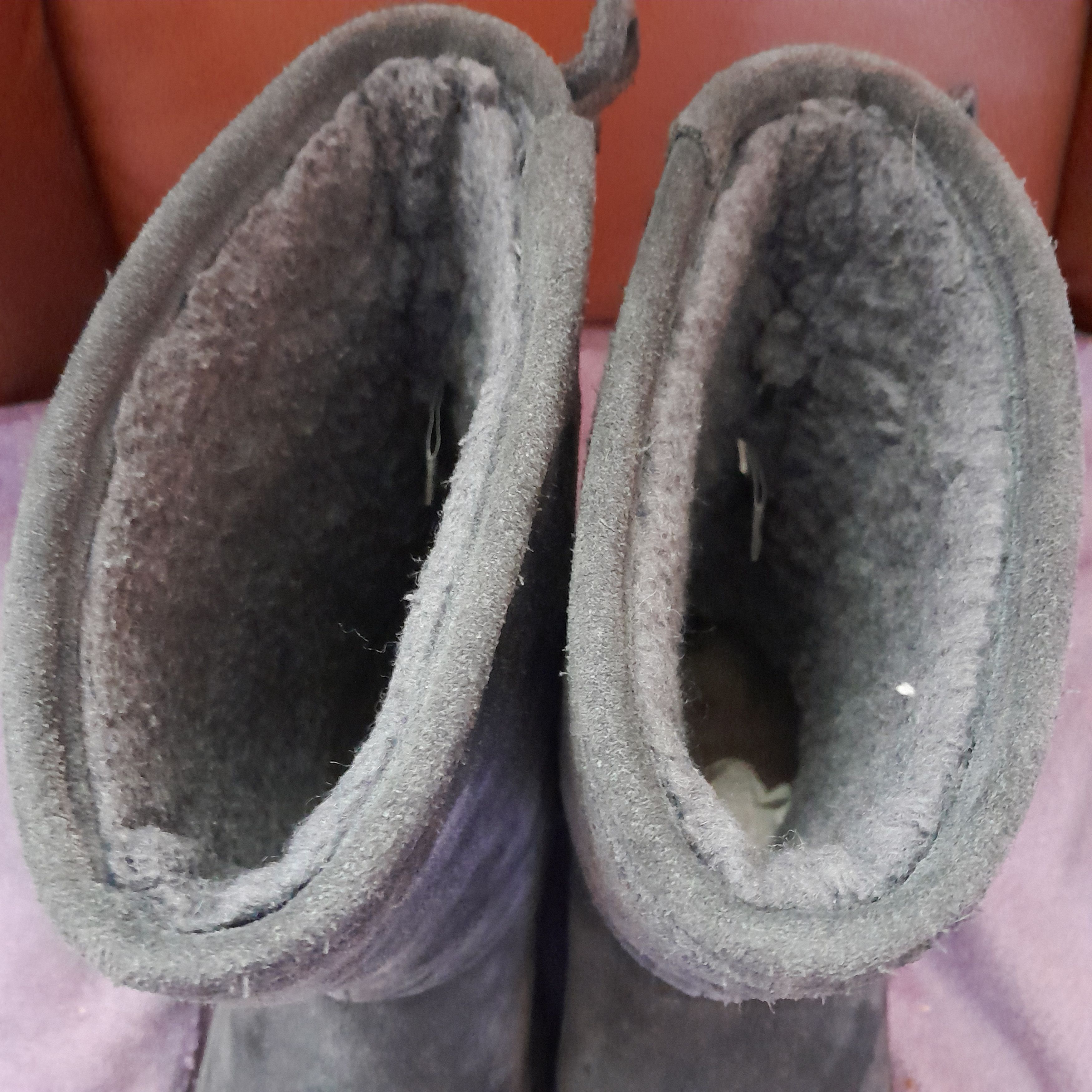 Other Bearpaw Elle Short Grey Women's Winter Boots Size 8 Size US 8 / IT 38 - 6 Thumbnail