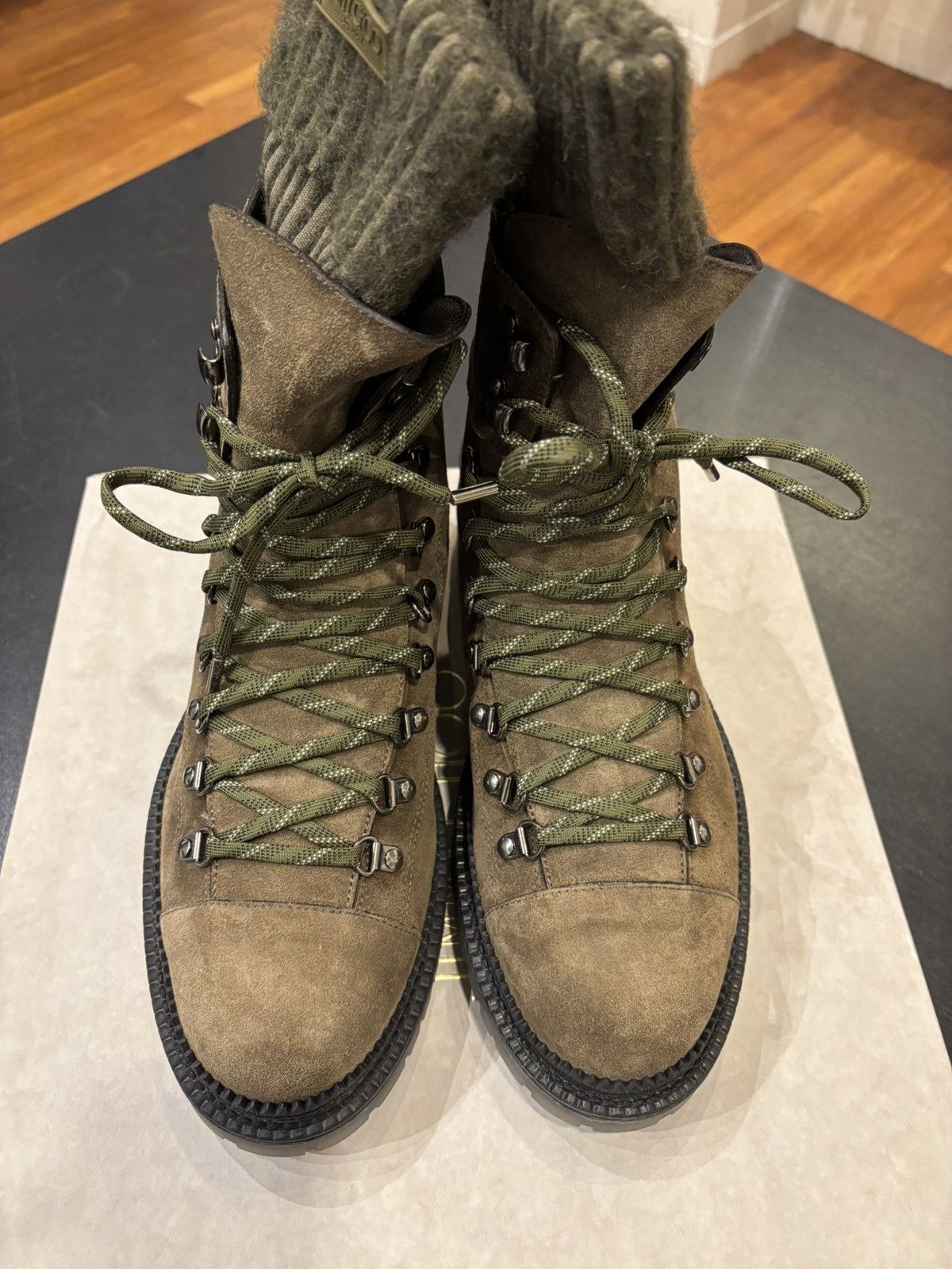 Jimmy Choo Jimmy Choo Chike Suede Boot Size US 12 / EU 45 - 4 Thumbnail