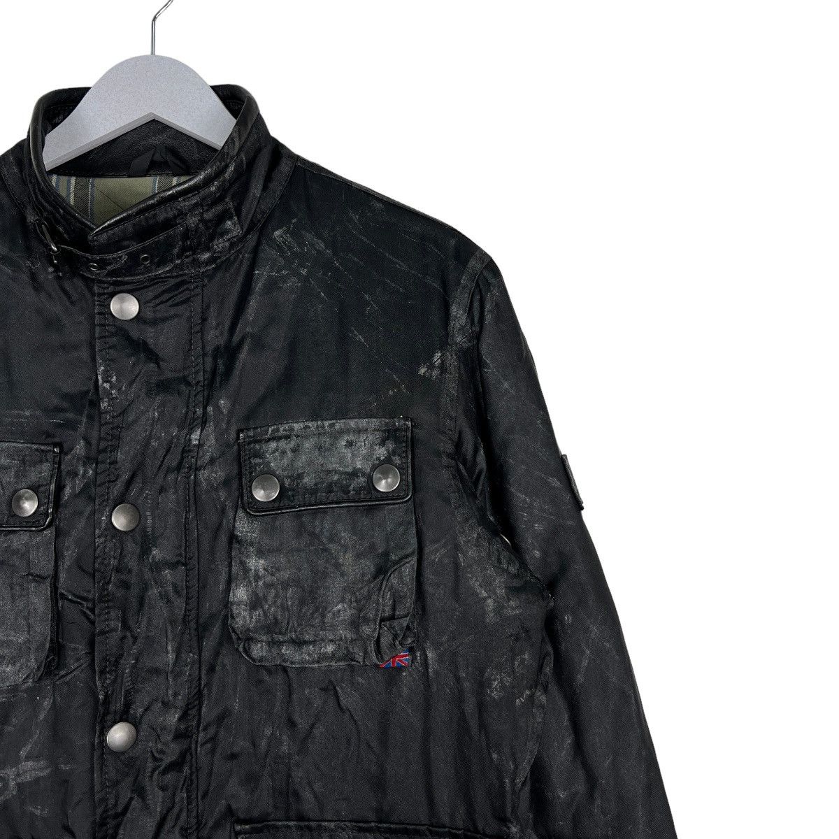 Belstaff 🔥 BELSTAFF COATED WAX MOTO JACKET MADE IN ITALY Size US S / EU 44-46 / 1 - 6 Thumbnail