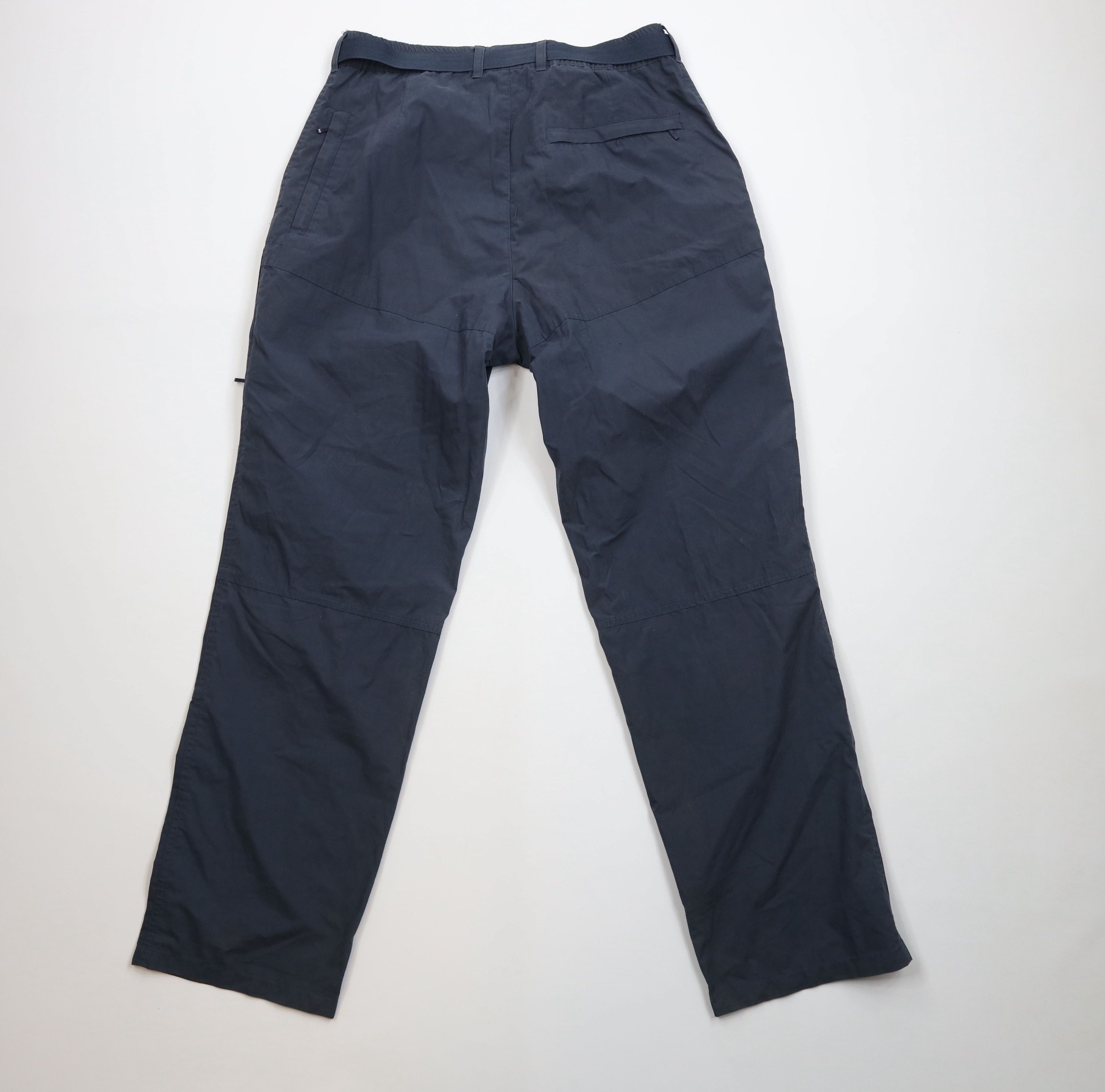 Vintage Vintage 90s Streetwear Hiking Trekking Pants Steel Blue Size US 32 / EU 48 - 12 Thumbnail