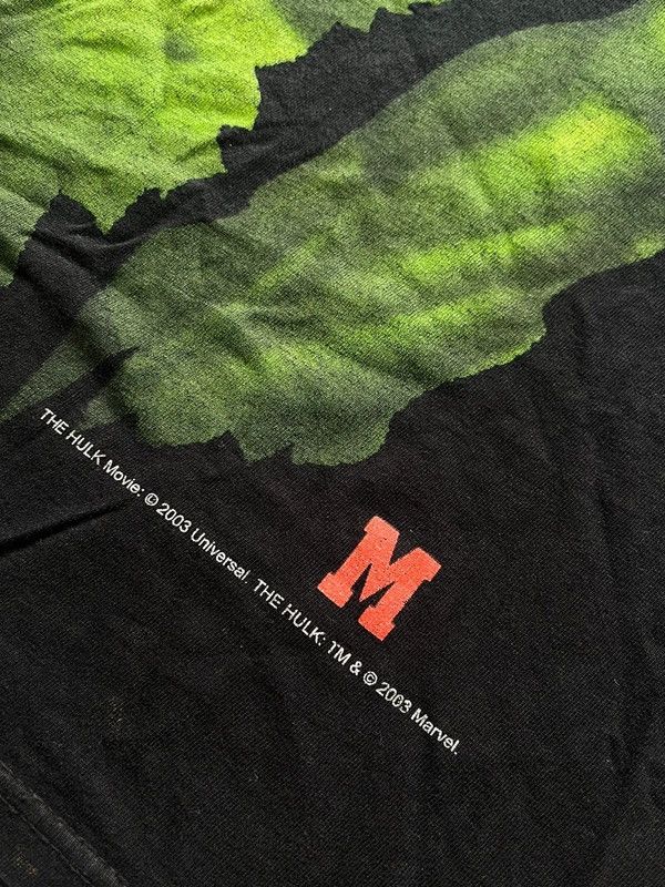 Fruit Of The Loom Fruit of the Loom x Marvel Sz L The HULK 2003 Y2K T-Shirt Size US L / EU 52-54 / 3 - 3 Thumbnail