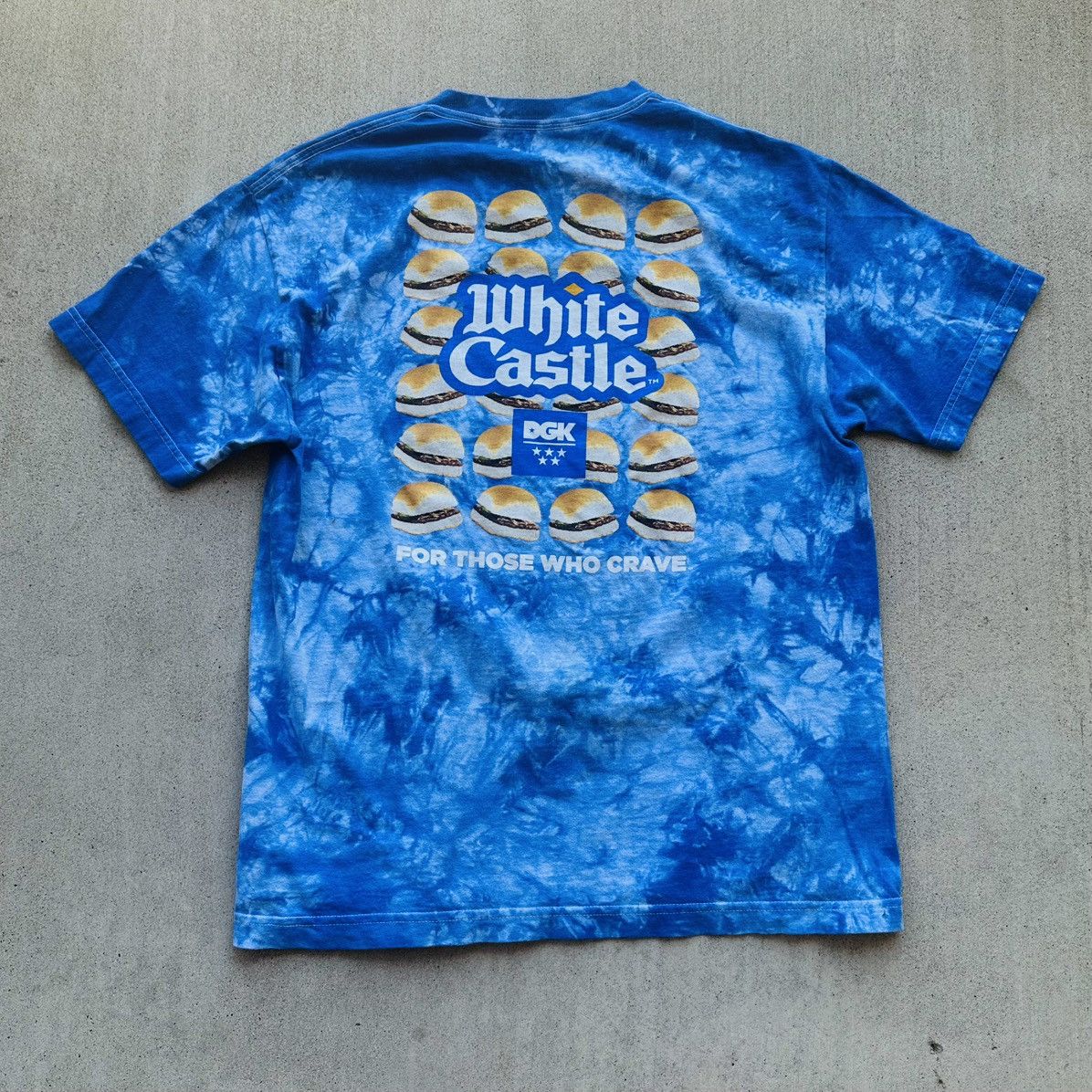 DGK DGK T Shirt White Castle Burgers Tye Dye Medium Skater Dirty Size US M / EU 48-50 / 2 - 1 Thumbnail