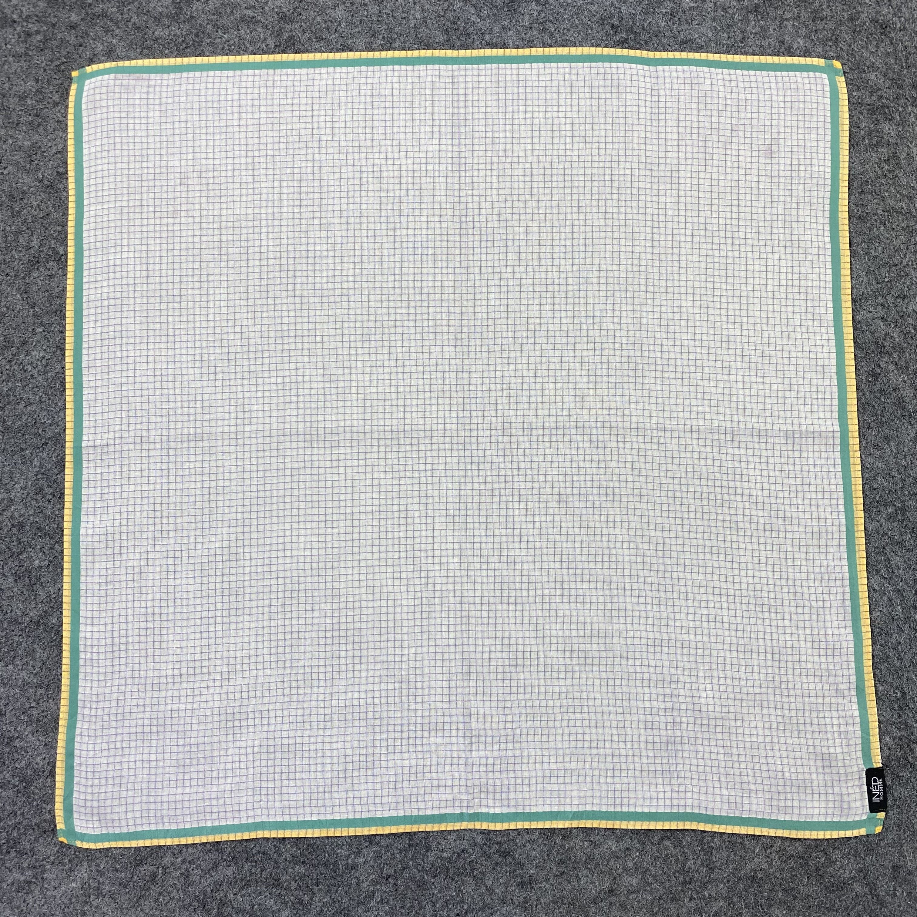 Japanese Brand Ined Homme Handkerchief Neckerchief Bandana-B1893 Size ONE SIZE - 3 Thumbnail
