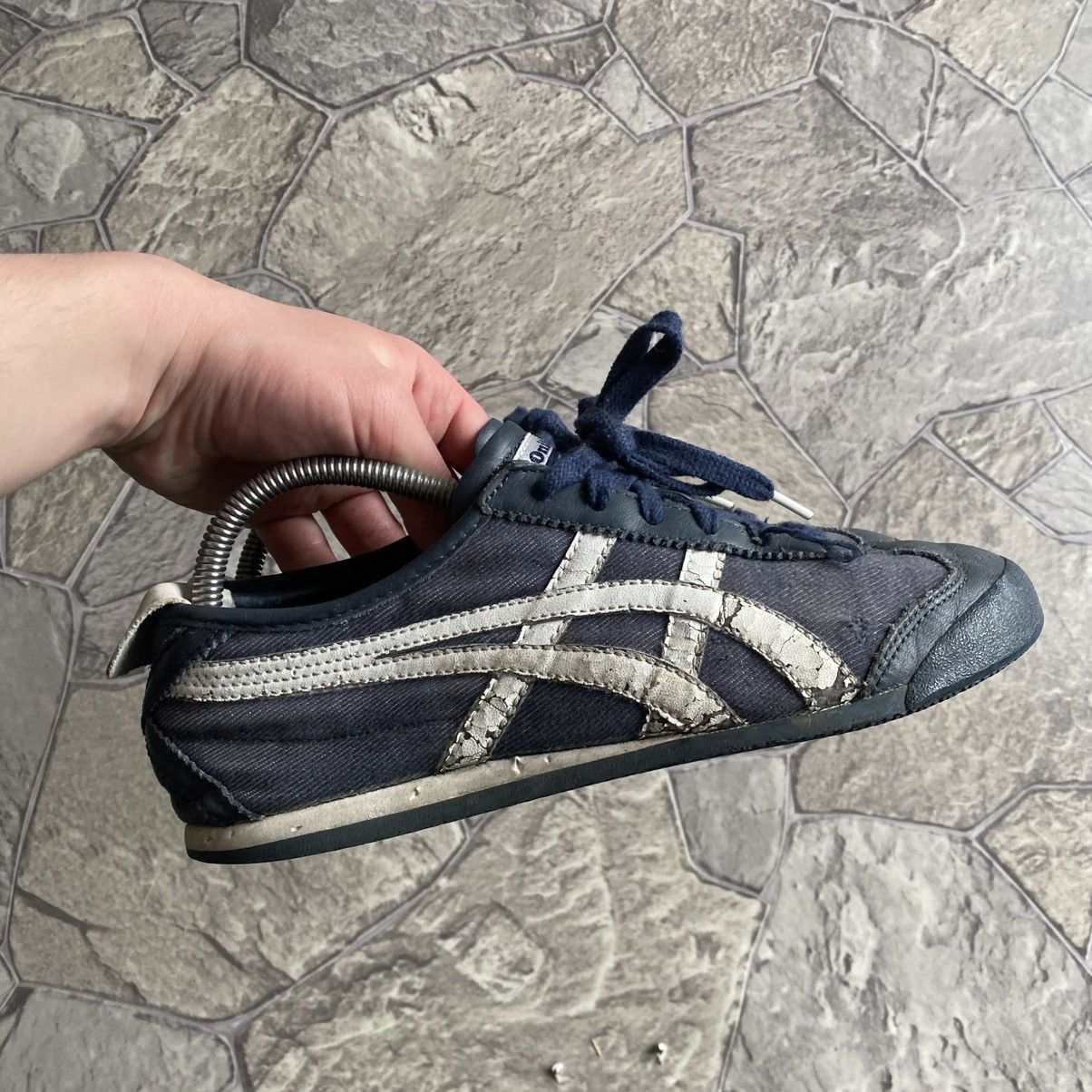 Asics Vintage Asics Onitsuka Tiger Mexico 66 Distressed Shoes Size US 5.5 / EU 38 - 3 Thumbnail