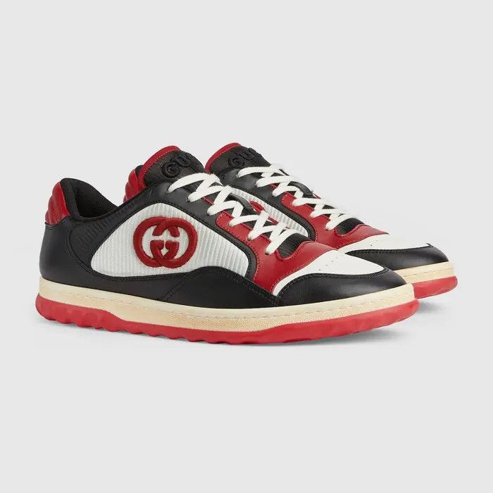 Gucci o1s1wg111025 MAC80 Low-Top Sneakers in Multicolor Size US 6 / EU 39 - 1 Thumbnail