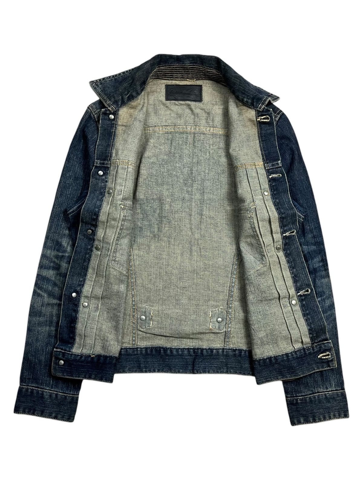 NANO universe 2000s Nano Universe - Mud Was Denim Jacket Size US M / EU 48-50 / 2 - 8 Thumbnail
