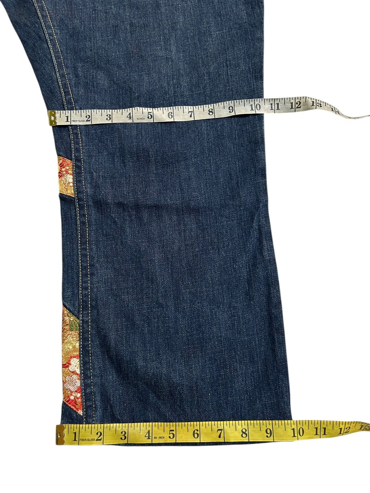 Japanese Brand × Kapital × Vintage Karakuri Tamashii Inspired Japanese Nishiki Denim Jeans Size US 40 / EU 56 - 21 Thumbnail