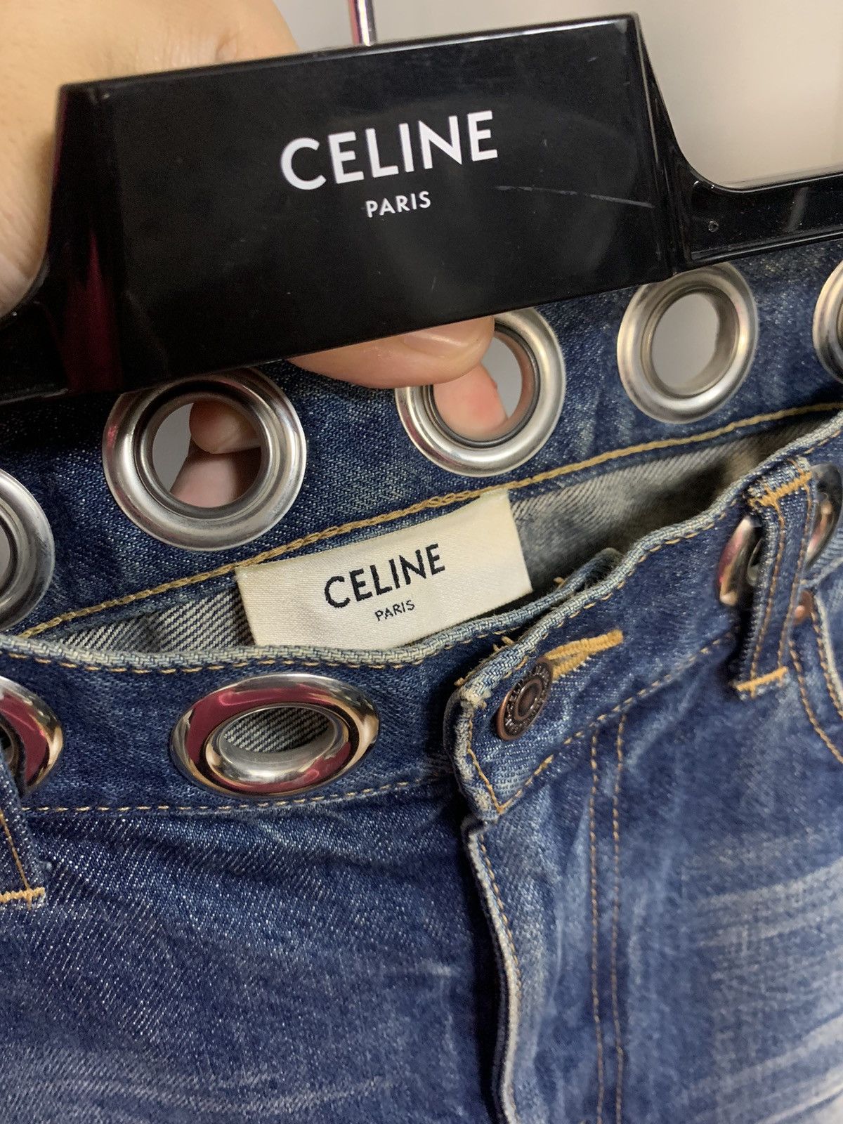 Celine Celine 2022SD Flared Surf jeans Size US 27 - 2 Thumbnail