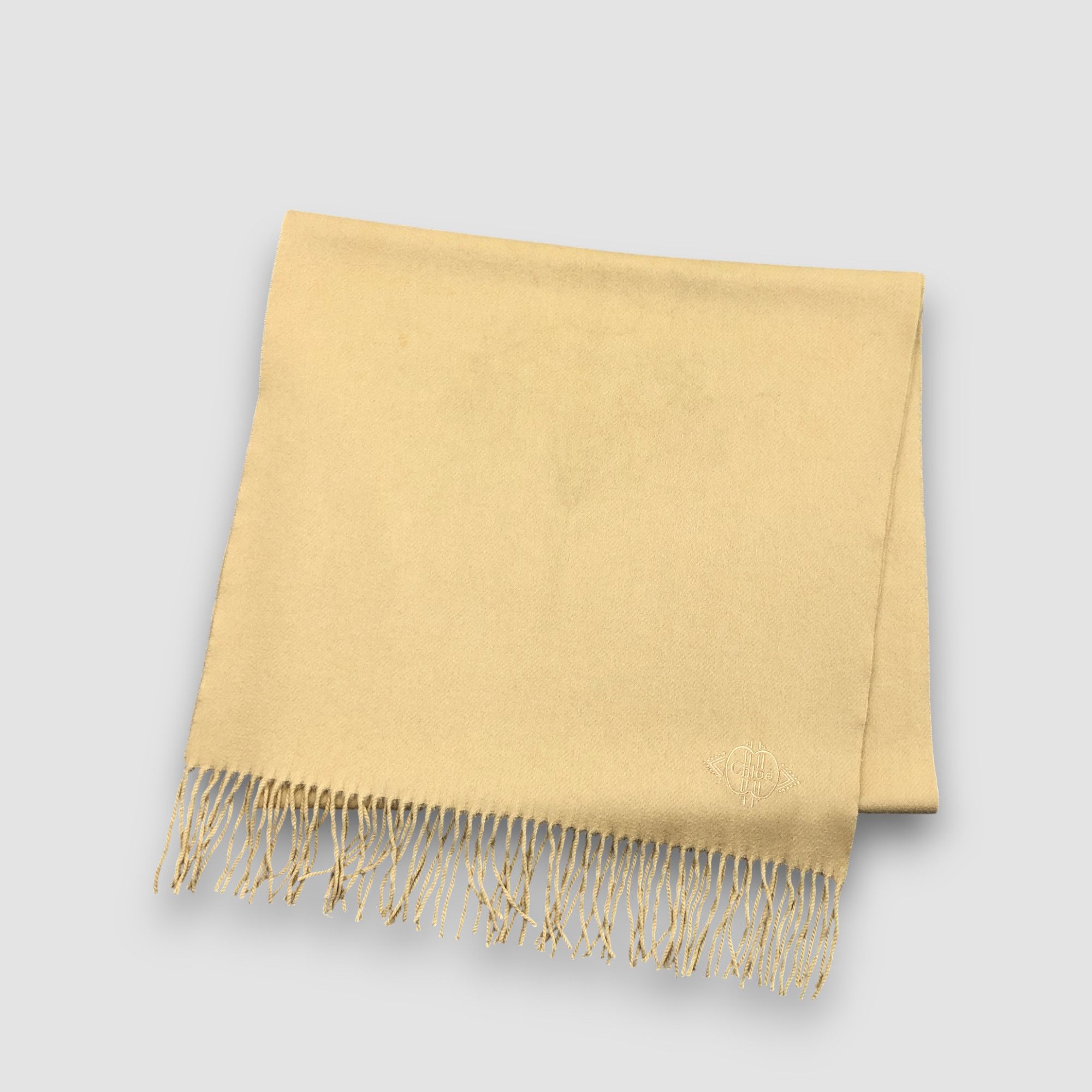 Chloe Vintage Chloe Scarf Long Shawl Stoles Wool Cashmere Scarves. Size ONE SIZE - 3 Thumbnail