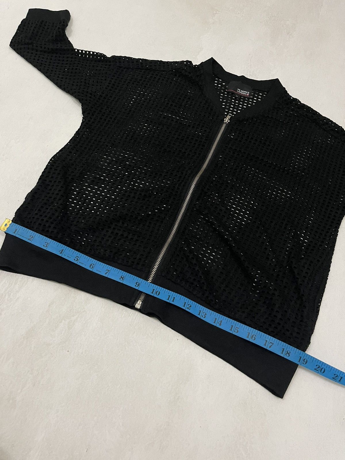 HK Works London Net 3Q Sweater Jackets