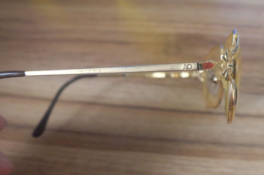 American Optical Vintage AO American Optical Ful-Vue 20KGP Glasses Size ONE SIZE - 11 Thumbnail