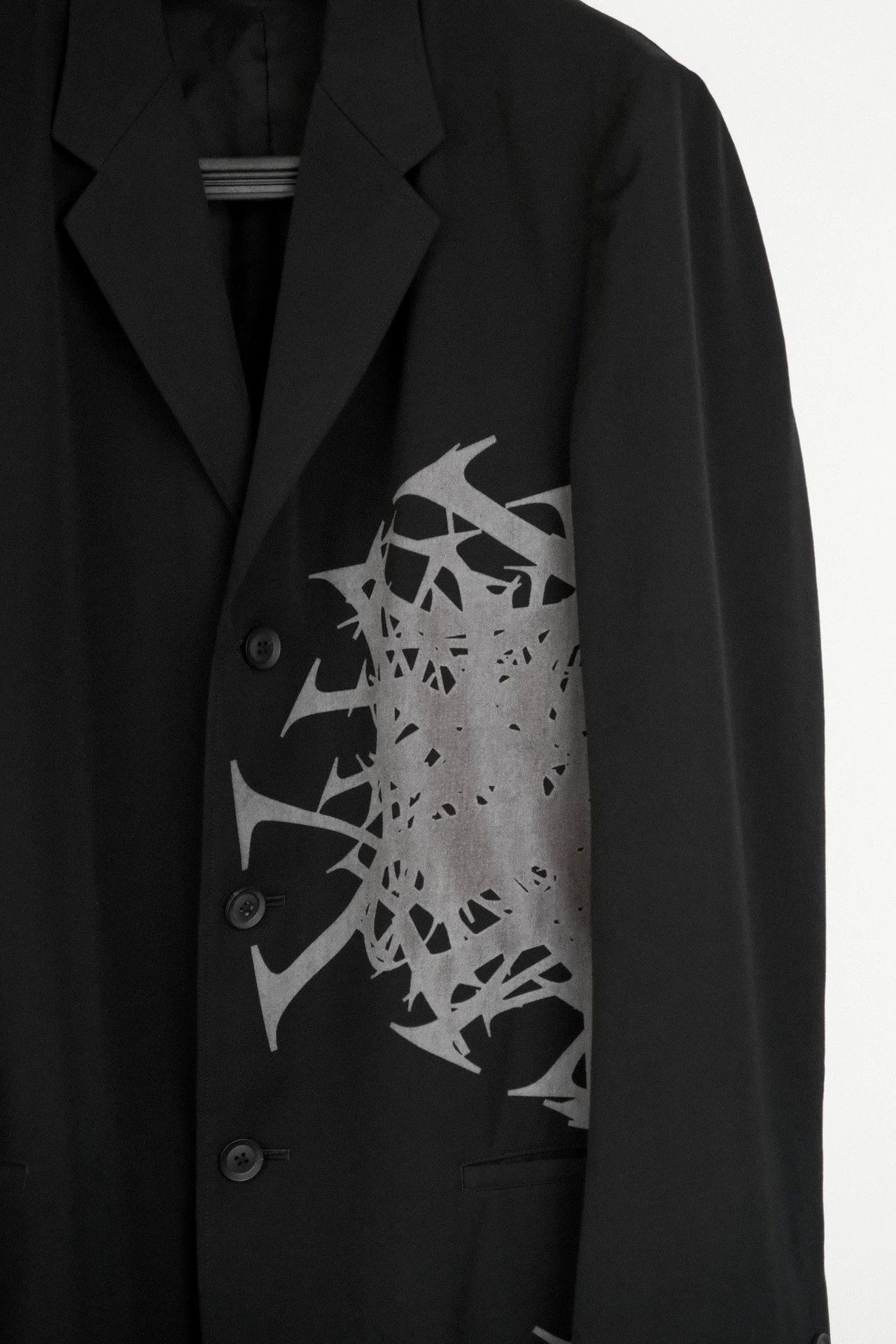 Yohji Yamamoto Yohji Yamamoto 24ss Isetan Discharge Print Men's Blazer Size US XL / EU 56 / 4 - 3 Thumbnail