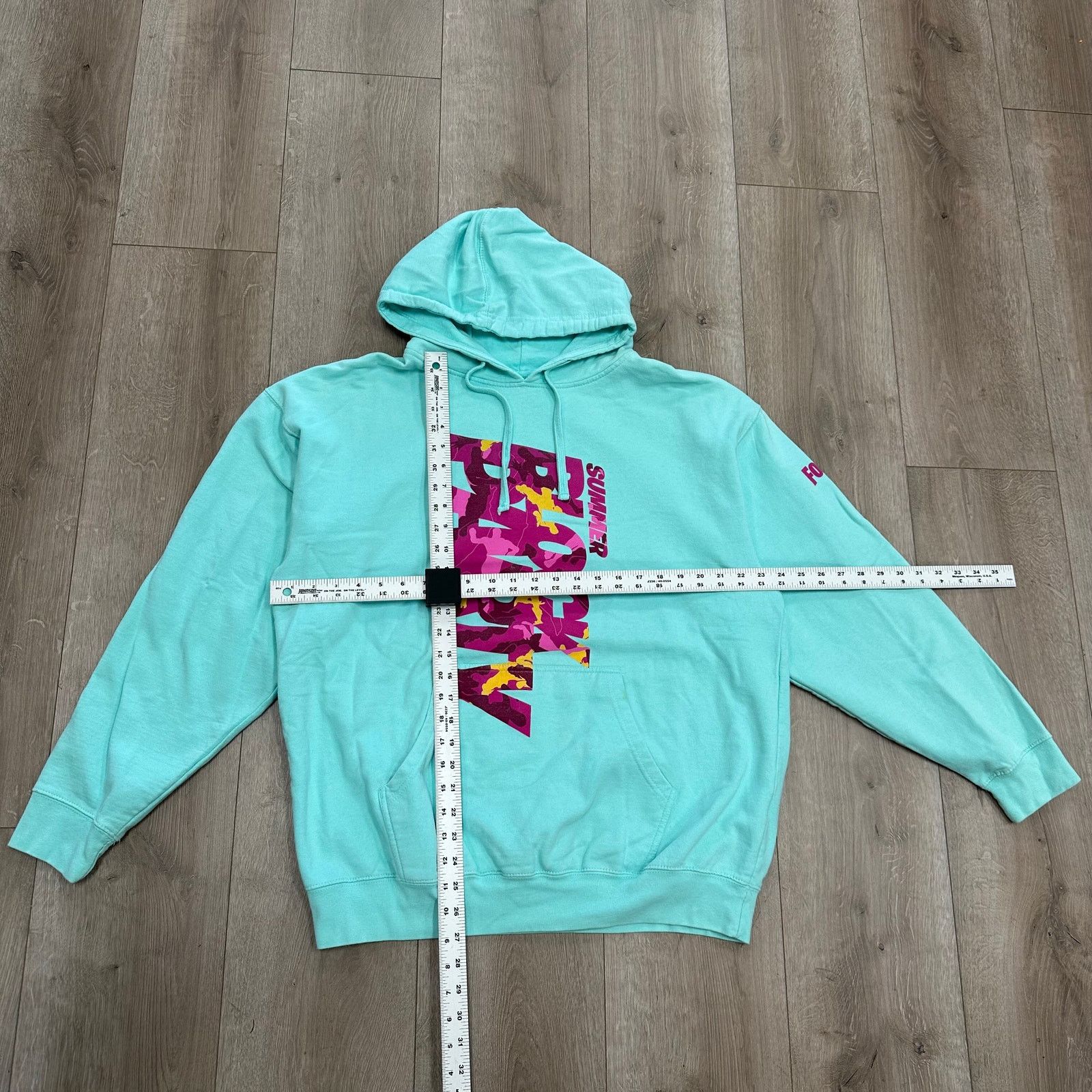 Vintage Fortnite Summer Party graphic hoodie Sweater Size XL Blue Size US XL / EU 56 / 4 - 2 Thumbnail