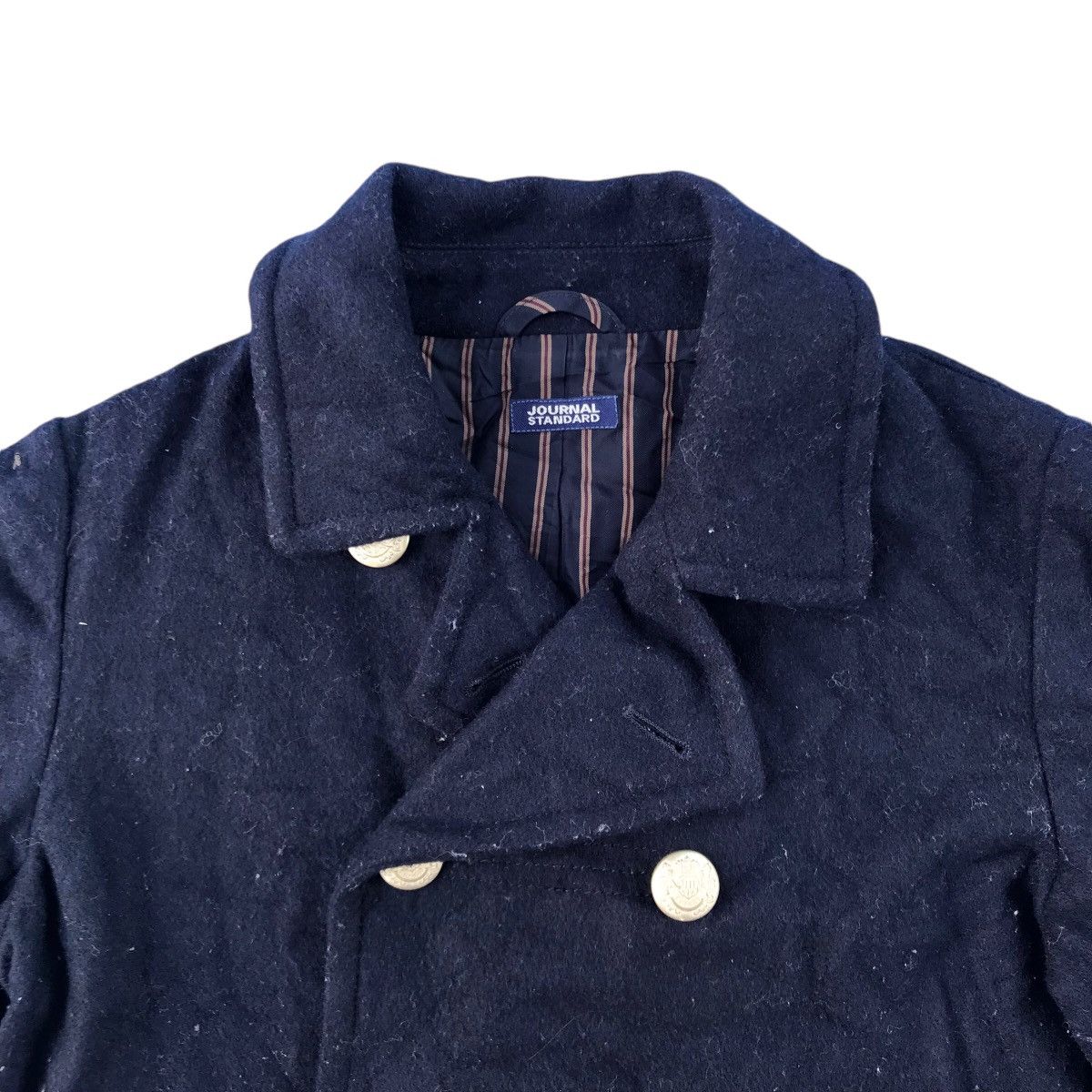 Issey Miyake × Japanese Brand × Journal Standard Journal Standard Double breasted jac Inspired Issey miyak Size S / US 4 / IT 40 - 5 Thumbnail