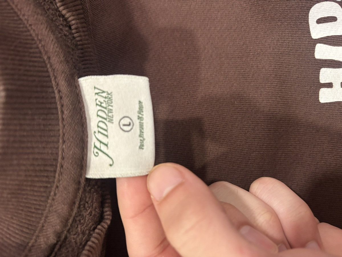 HIDDEN Hidden NY Circle heavyweight french terry crewneck sweater Size US L / EU 52-54 / 3 - 3 Thumbnail