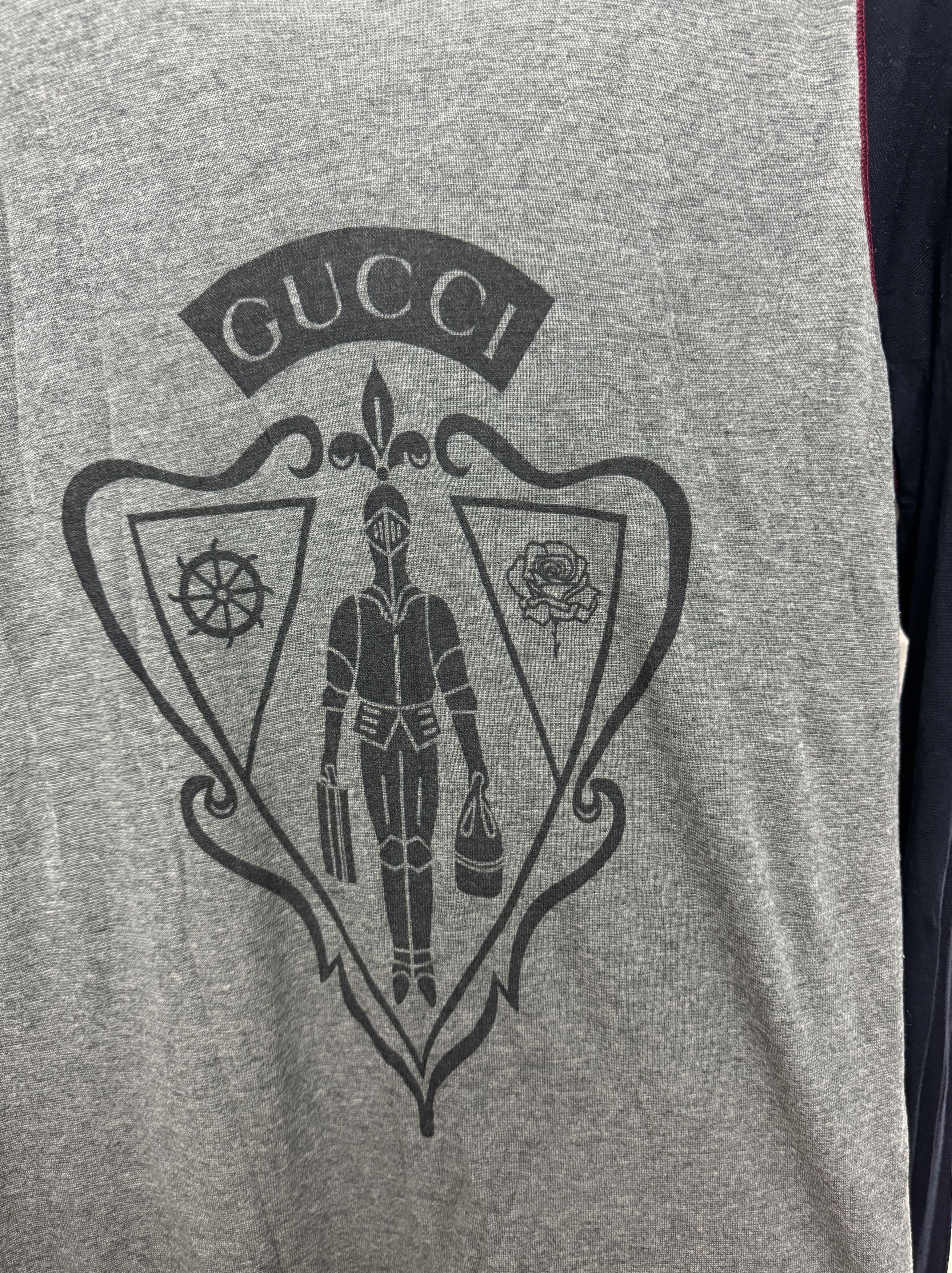 Gucci Gucci Hysteria Knight Logo Modal Light Sweater Jumper S Size US S / EU 44-46 / 1 - 4 Thumbnail