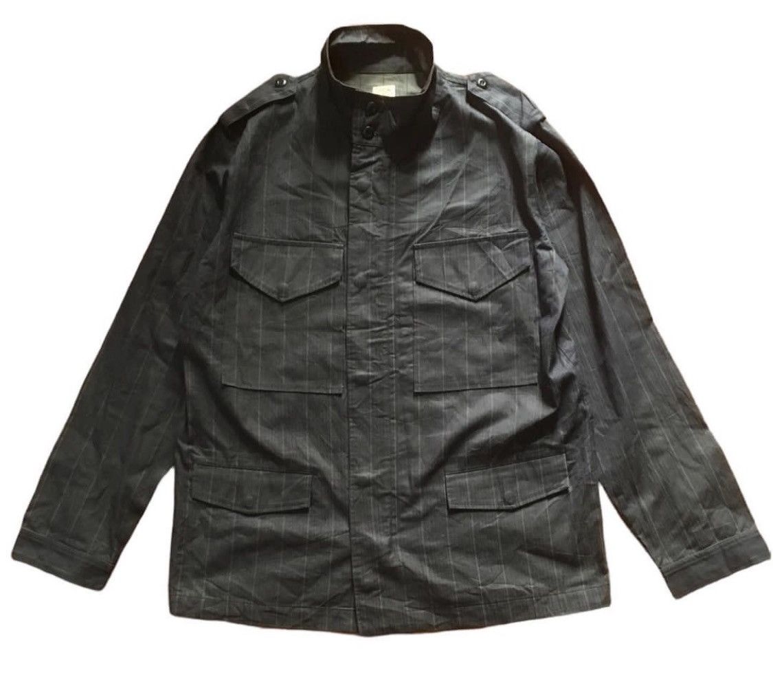 20471120 × Japanese Brand × Le Grande Bleu (L.G.B.) Japanese Brand - Che St Design Herringbone Field Jacket Size US M / EU 48-50 / 2 - 1 Thumbnail