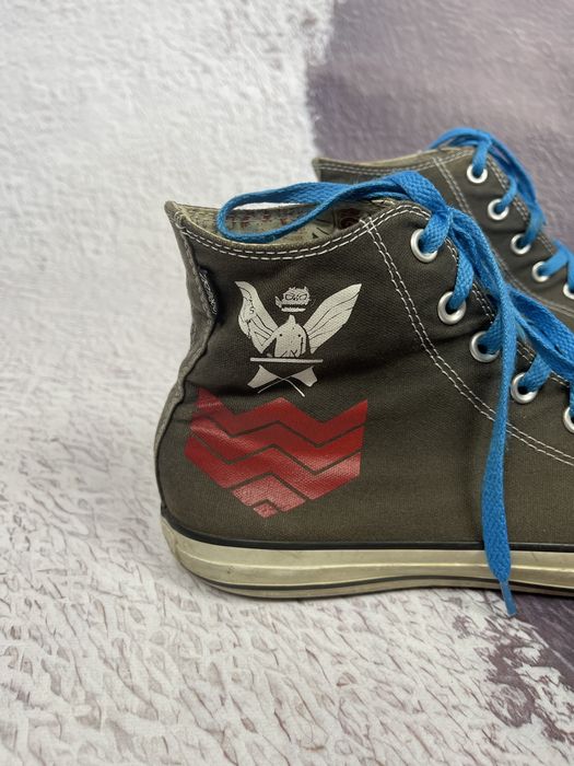 Converse gorillaz blanche best sale