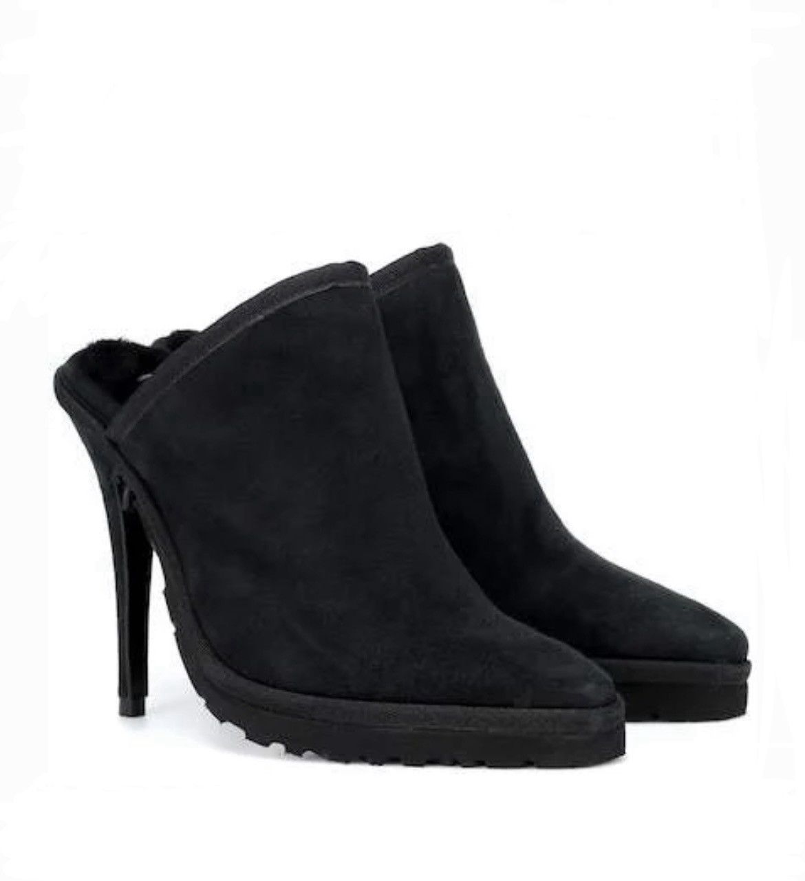 Ugg × Y/Project LS1 Suede Mules Size US 7 / IT 37 - 1 Thumbnail