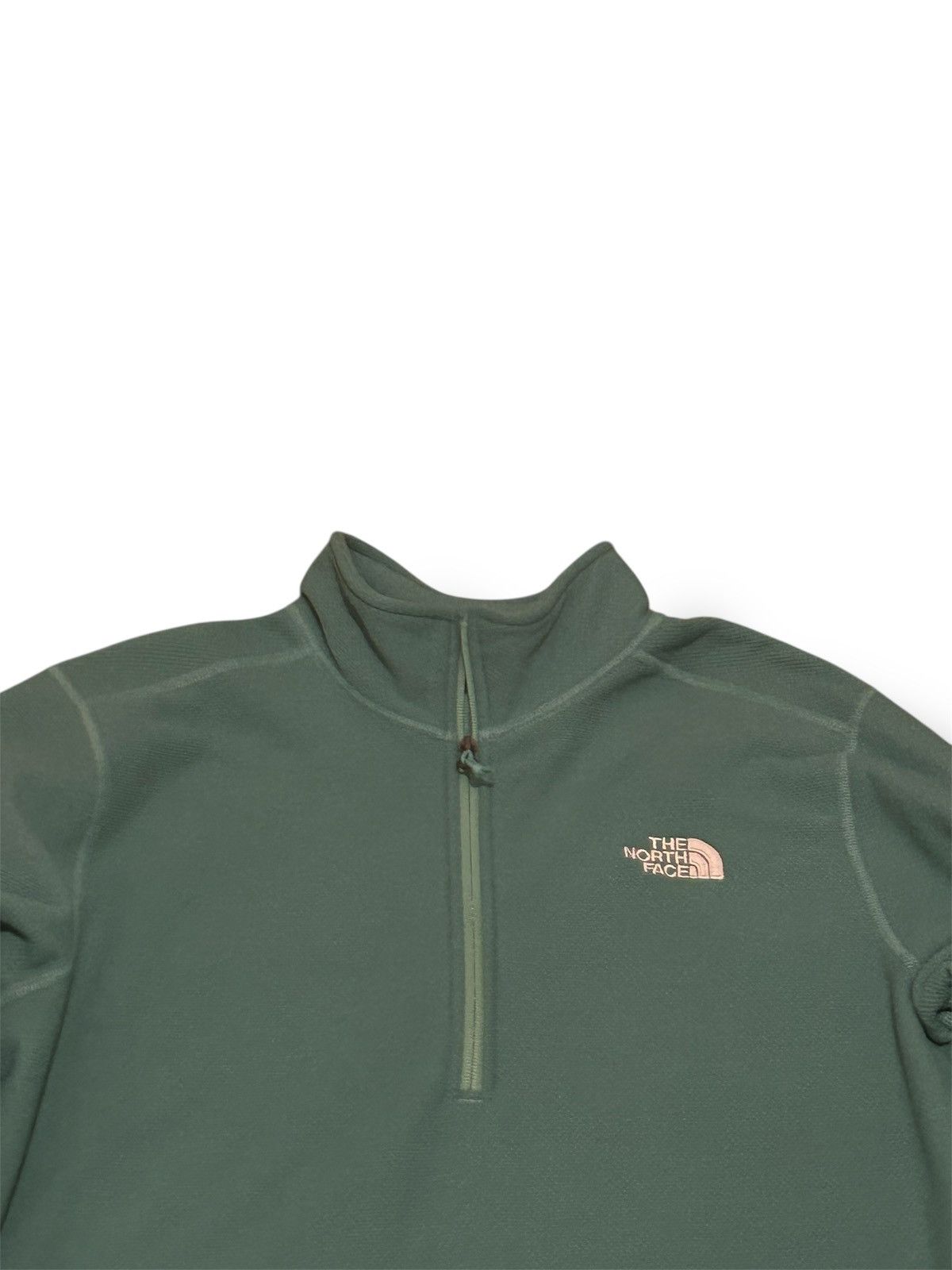 The North Face The North Face Green Blue Half-Zip Fleece Sweater Size Large Size US L / EU 52-54 / 3 - 2 Thumbnail
