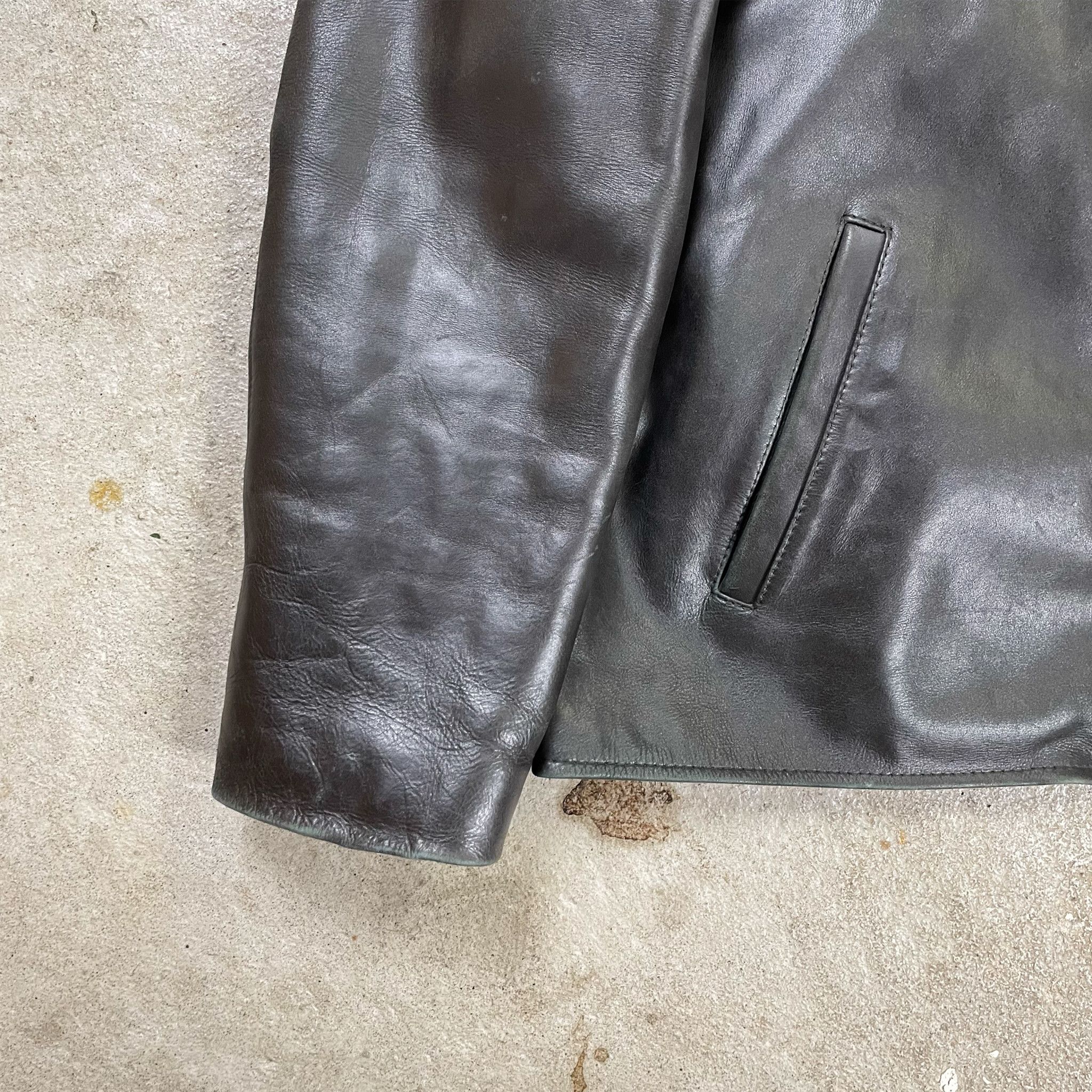 Vintage Vintage Redskins Brown Genuine Leather Jacket Size US XXL / EU 58 / 5 - 4 Thumbnail