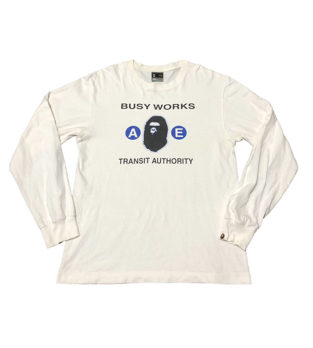 Bape Bape x Stash Transit Authority Long Sleeve Tee Size US M / EU 48-50 / 2 - 1 Thumbnail