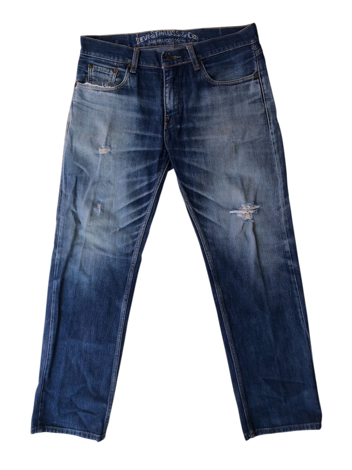 Levi's Vintage Levi’s San Francisco CAL Distressed Jeans Size US 36 / EU 52 - 1 Thumbnail