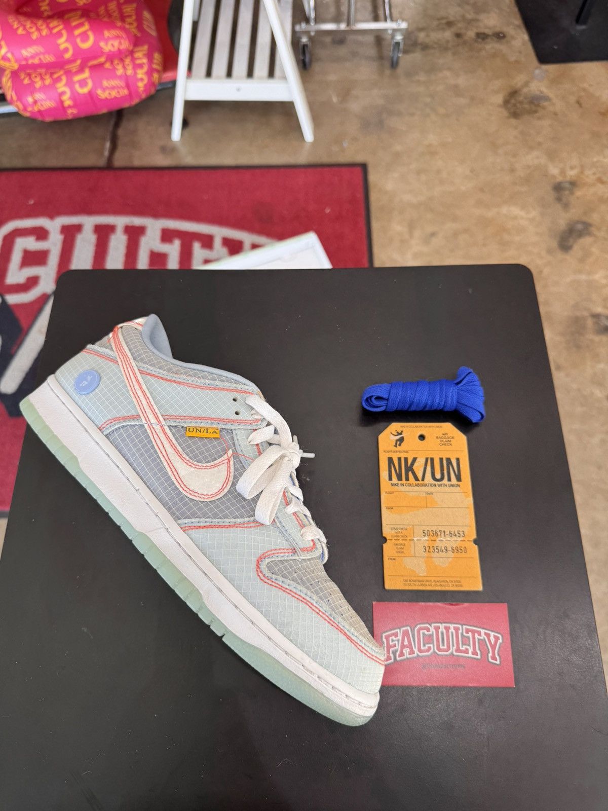 Nike Nike Dunk Low Union Passport Pack Argon Size 10 (2022) Size US 10 / EU 43 - 10 Thumbnail