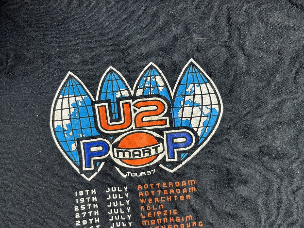 Band Tees Vintage U2 Tshirt tour tee 1997 size Large Size US L / EU 52-54 / 3 - 6 Thumbnail