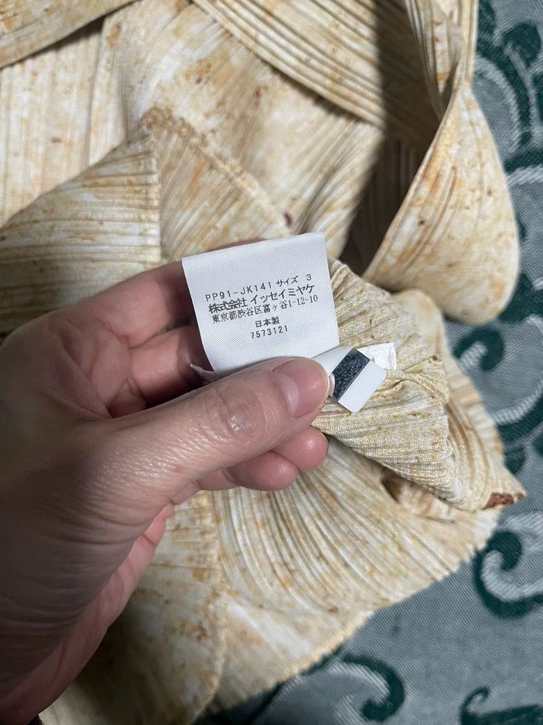 Issey Miyake issey miyake size:3 Marble-patterned top 2505-Nextarrow Size XXS / US 00 / IT 34 - 3 Thumbnail