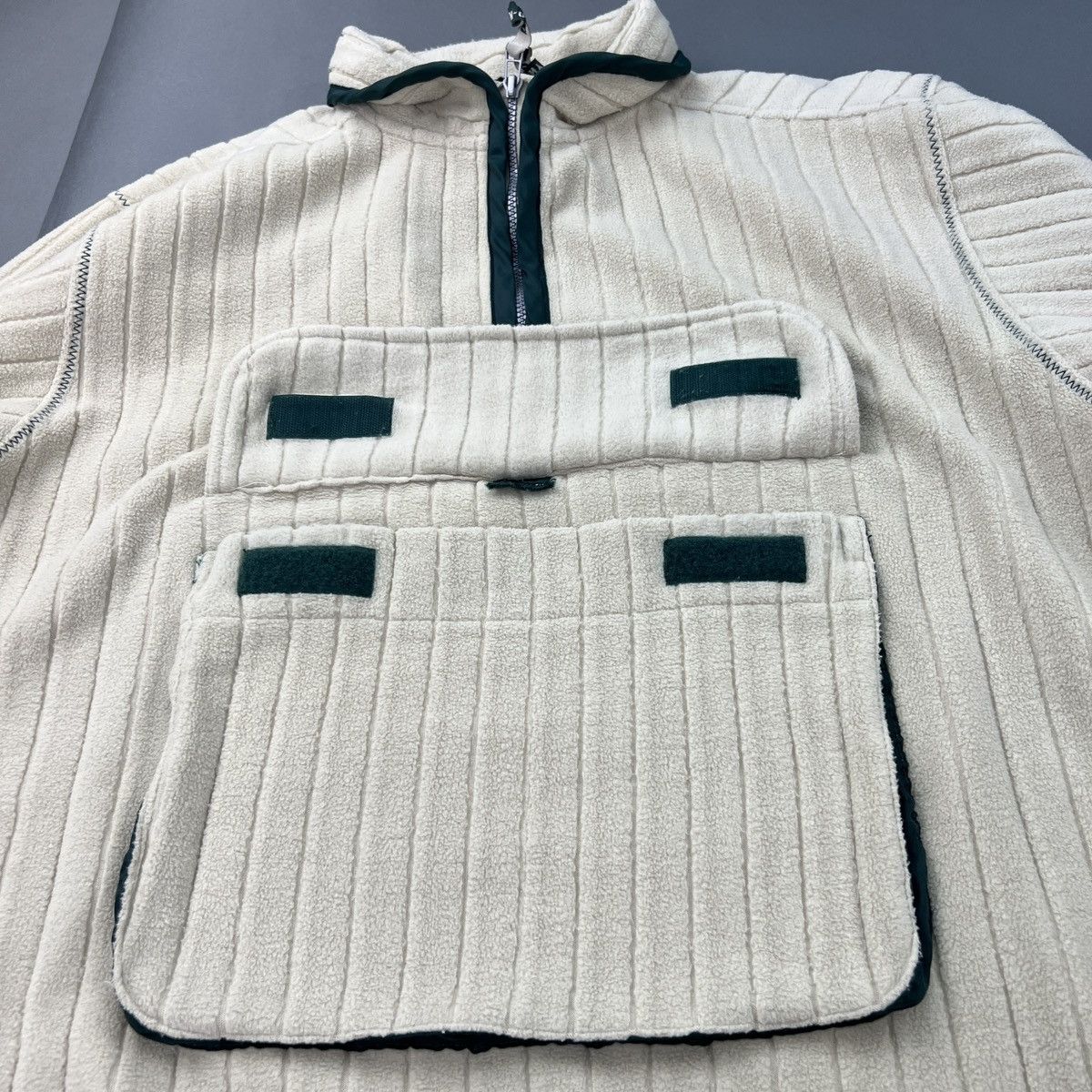 Vintage 90s DLO-NYC Quarter Zip Blanket Pullover Size US XL / EU 56 / 4 - 11 Thumbnail