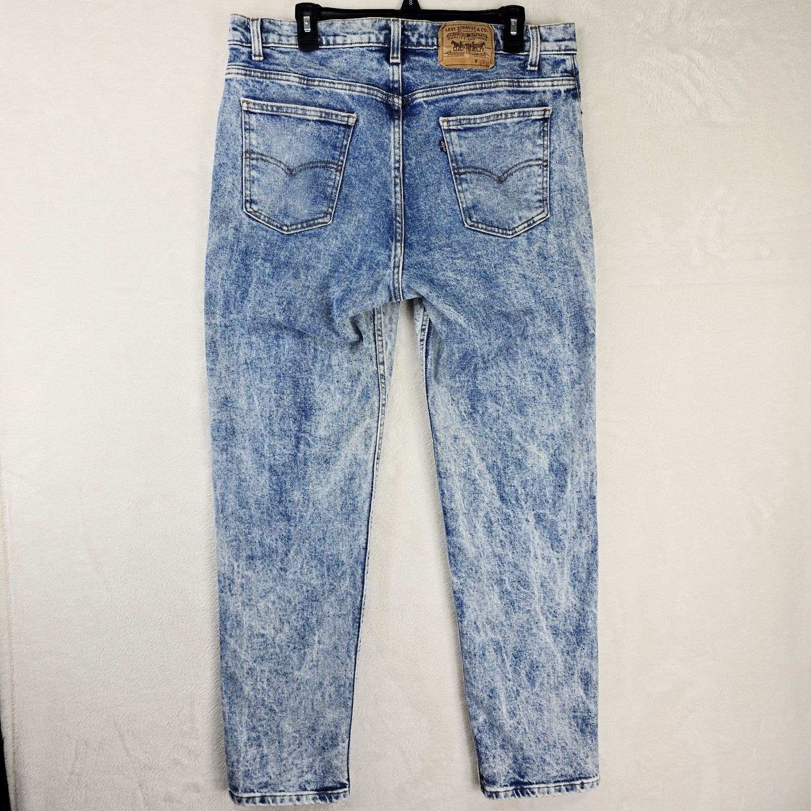 Levi's Vintage Levis 515 Acid Washed Jeans Fits 36x31 Denim 38x32 Size US 36 / EU 52 - 7 Thumbnail