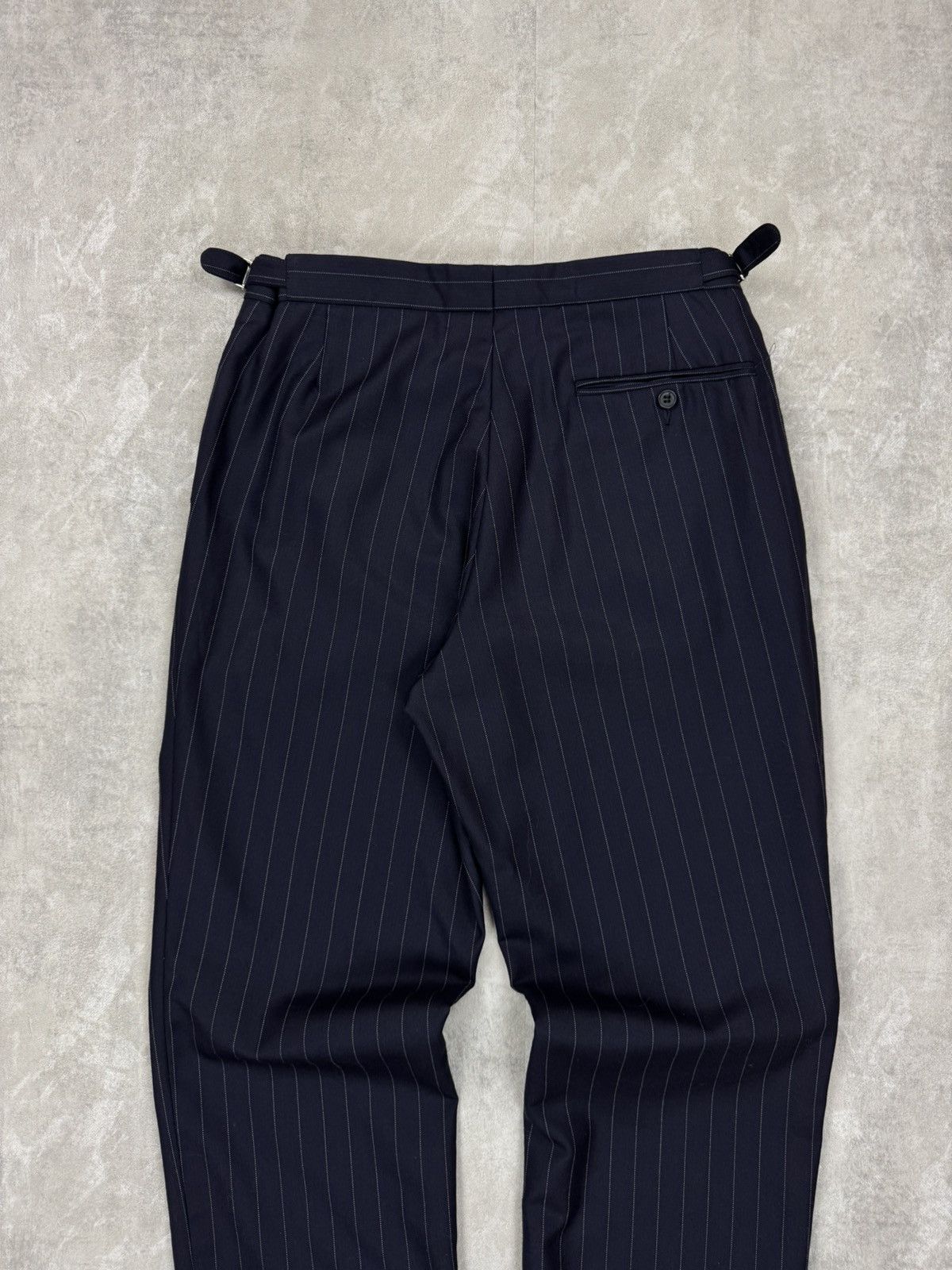 Other Vintage Norton & Townsend Bespoke Tailoring stripes trousers Size US 32 / EU 48 - 5 Thumbnail