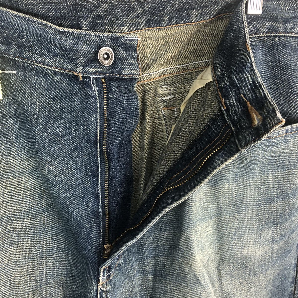 Japanese Brand DL Johnpoint Jeans Blue Denim Pants #C285 Size US 38 / EU 54 - 11 Thumbnail