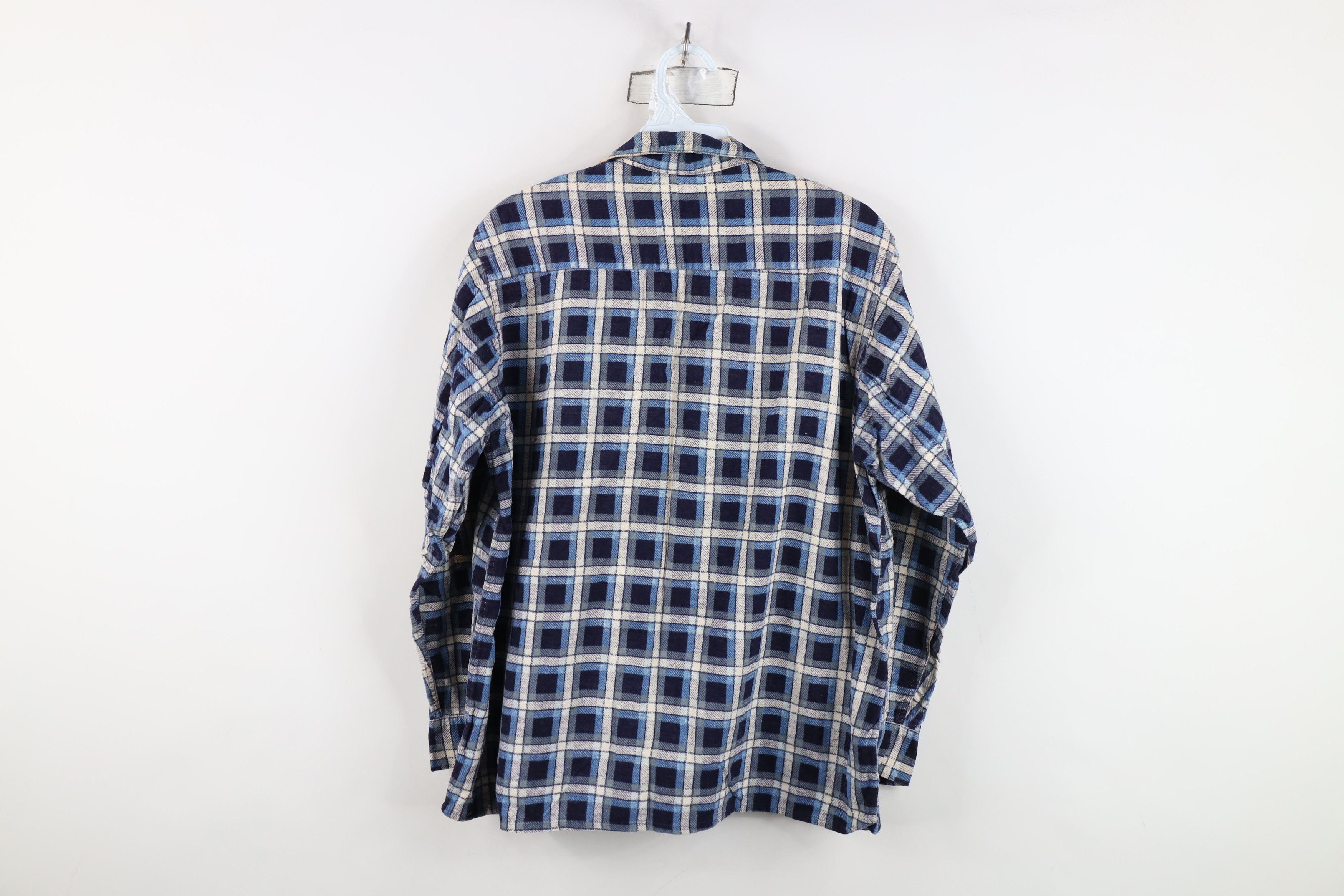 Vintage Vintage 60s 70s Streetwear Flannel Collared Button Shirt Size US M / EU 48-50 / 2 - 12 Thumbnail