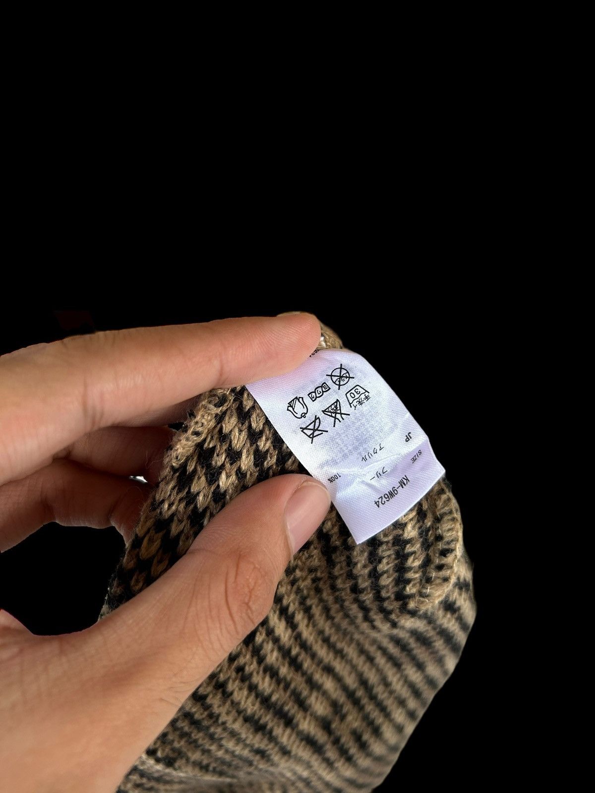 Japanese Brand × Kapital × Vintage Leopard Japanese Brand Kissmark Beanie Hats Size ONE SIZE - 7 Thumbnail