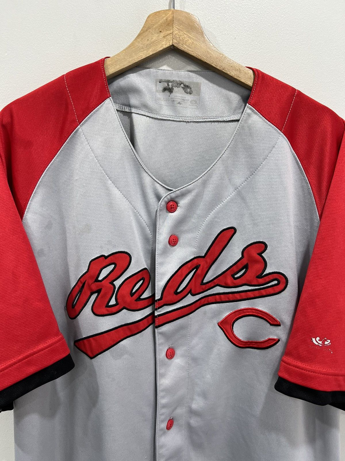 Vintage Vintage Cincinatti Reds Baseball jersey xxl Size US XXL / EU 58 / 5 - 3 Thumbnail