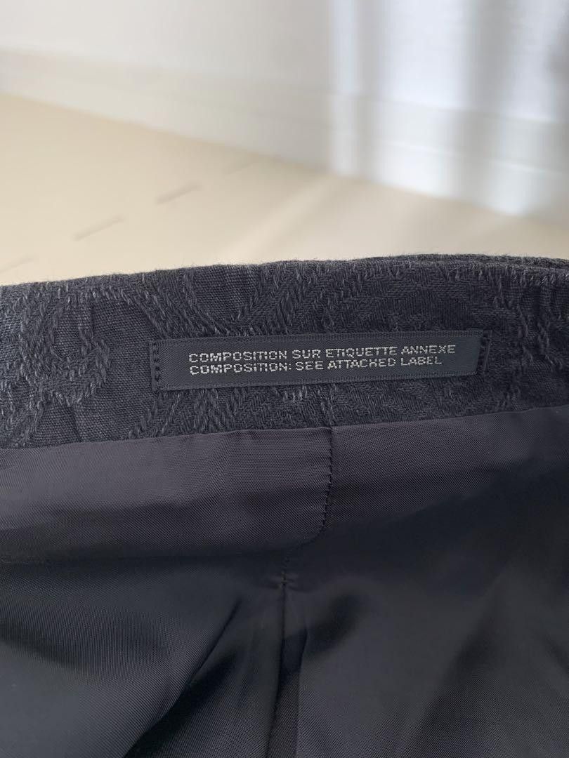 Yohji Yamamoto POUR HOMME 15ss look23 multi buttonJagger pattern coat Size US L / EU 52-54 / 3 - 6 Thumbnail