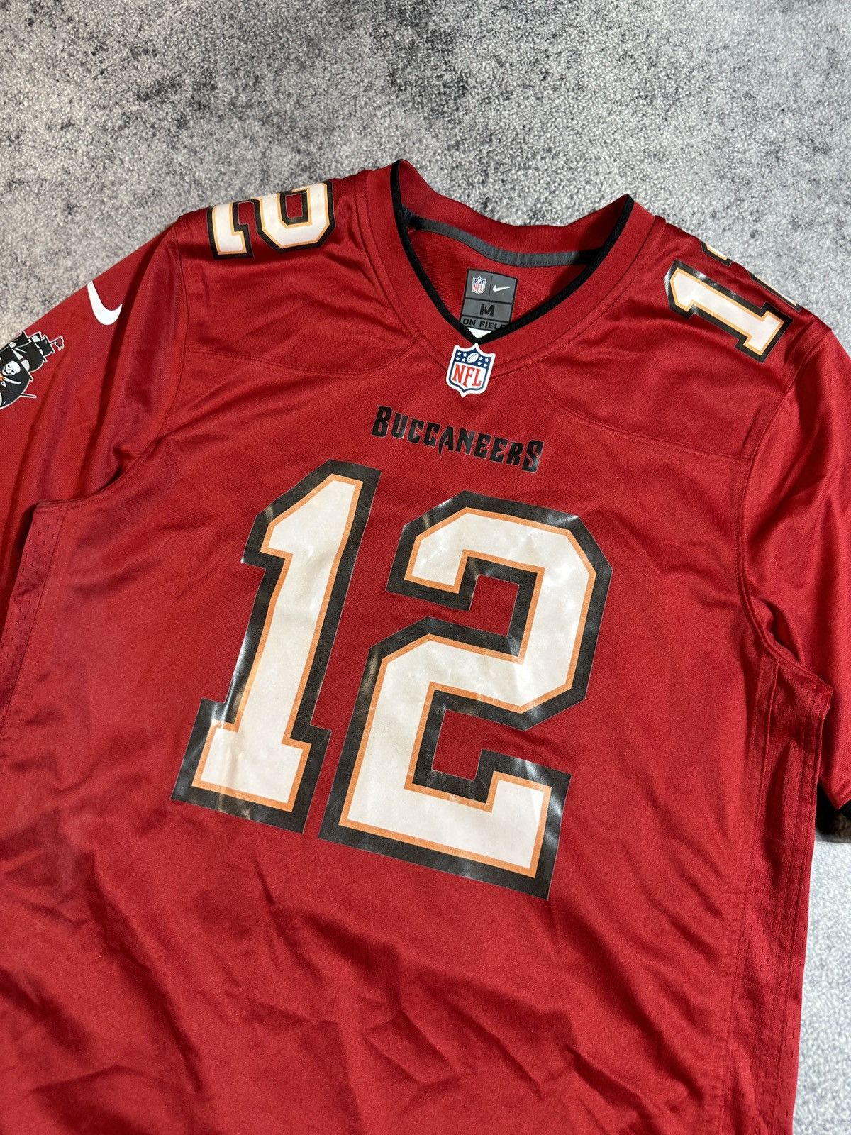 NFL × Nike NFL Nike Buccaneers Brady 12 Jersey Streetwear Rare USA M Size US M / EU 48-50 / 2 - 3 Thumbnail